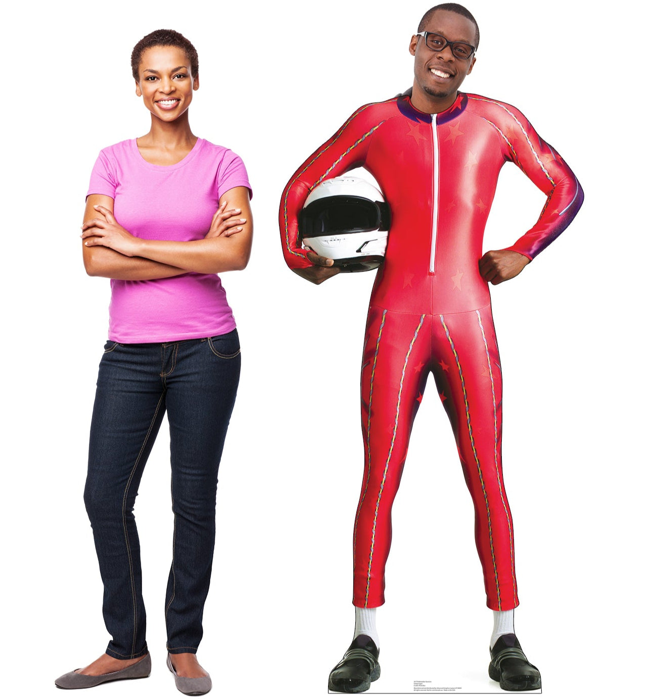 Life-Size Bobsledder Stand-In Cardboard Cutout - All Cutouts