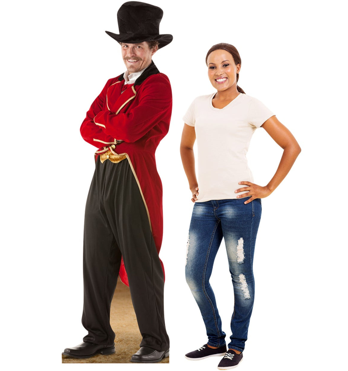 Life-Size Circus Ring Master Cardboard Cutout - All Cutouts