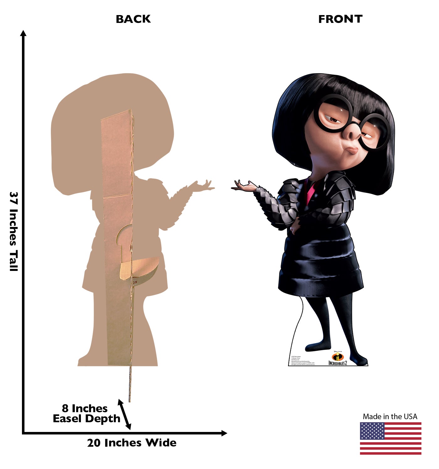 Life-Size Edna Mode Cardboard Cutout - All Cutouts