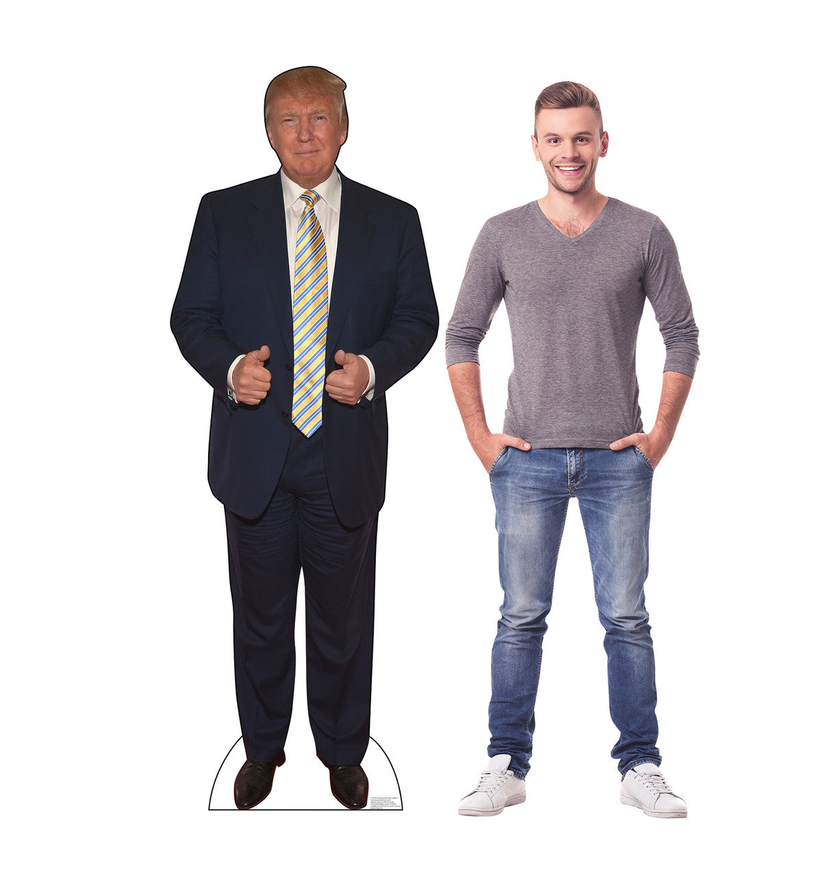 Outdoor Life-Size Standee of President Donald Trump