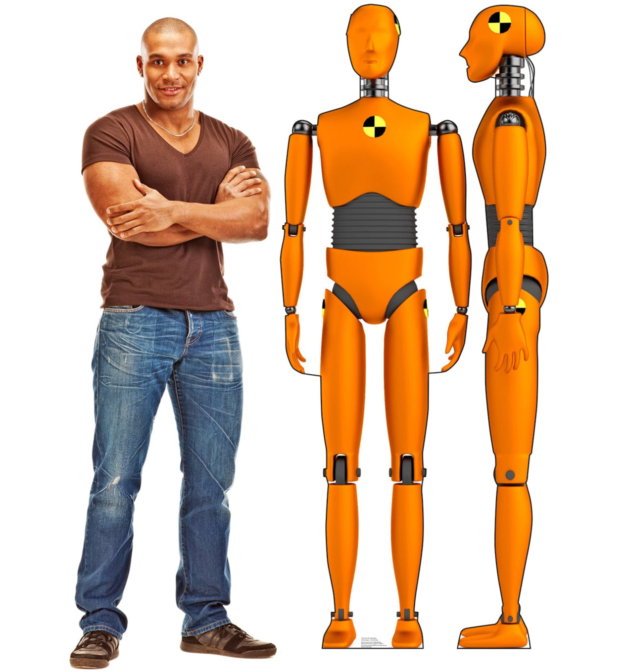 Life-Size Crash Test Dummies (Set of Two) Cardboard Cutout - All Cutouts