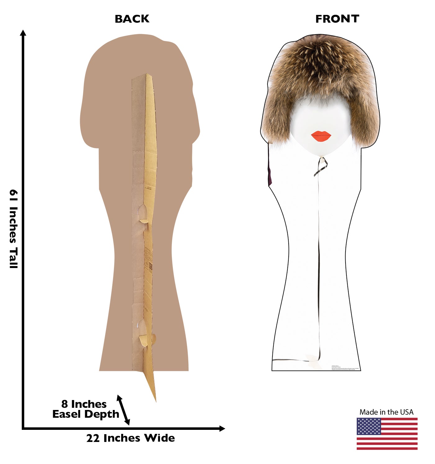 Life-Size Mrs. Balloon Cardboard Cutout - All Cutouts