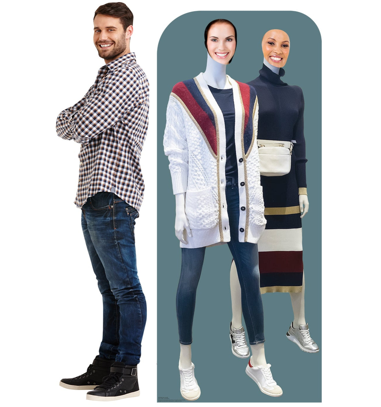 Life-Size Mannequin Cardboard Cutout - All Cutouts