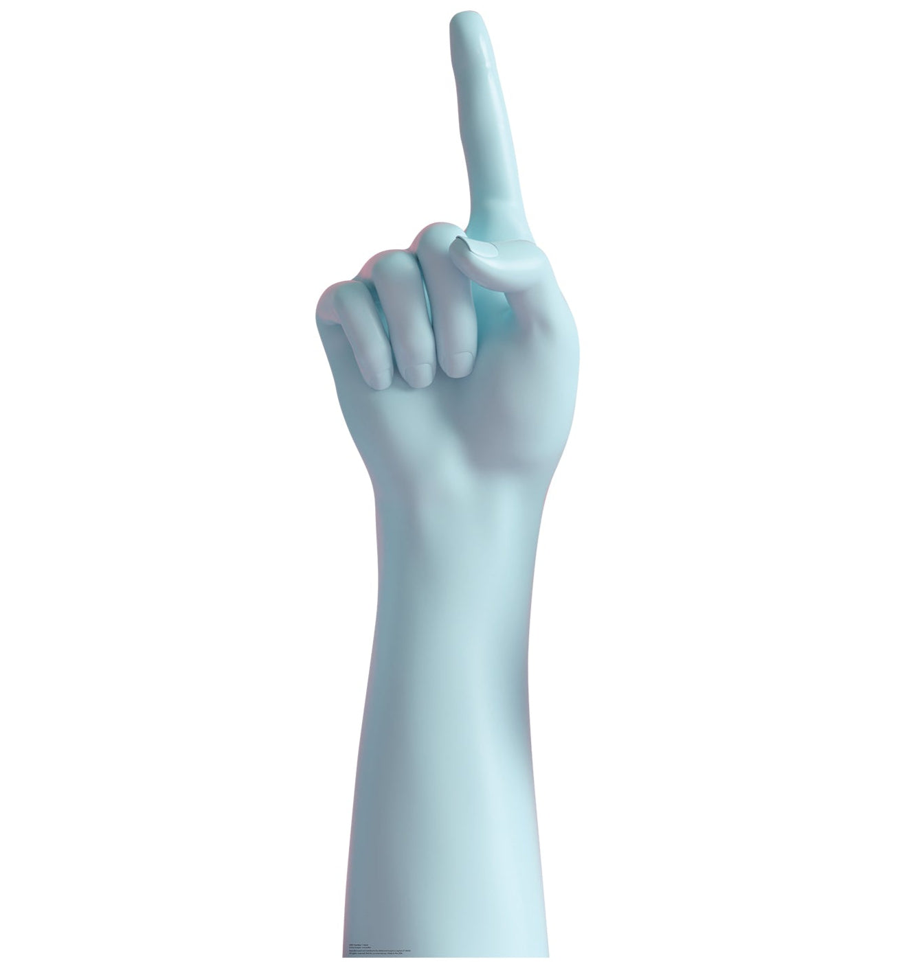 Life-Size Number 1 Hand Cardboard Cutout - All Cutouts