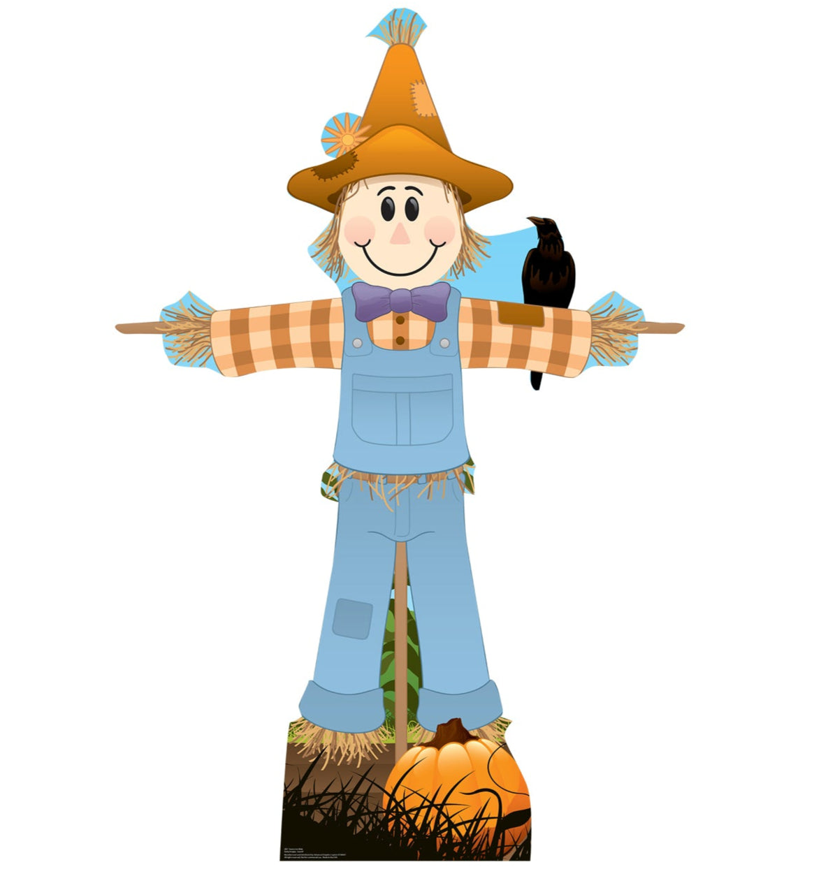 Life-Size Scarecrow (Male) Cardboard Cutout - All Cutouts