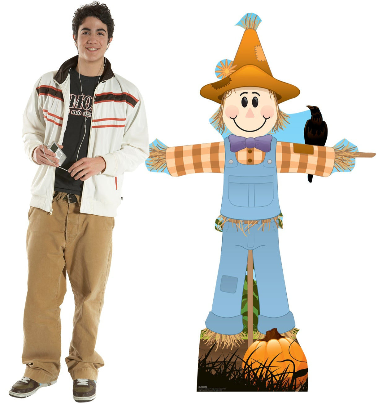 Life-Size Scarecrow (Male) Cardboard Cutout - All Cutouts