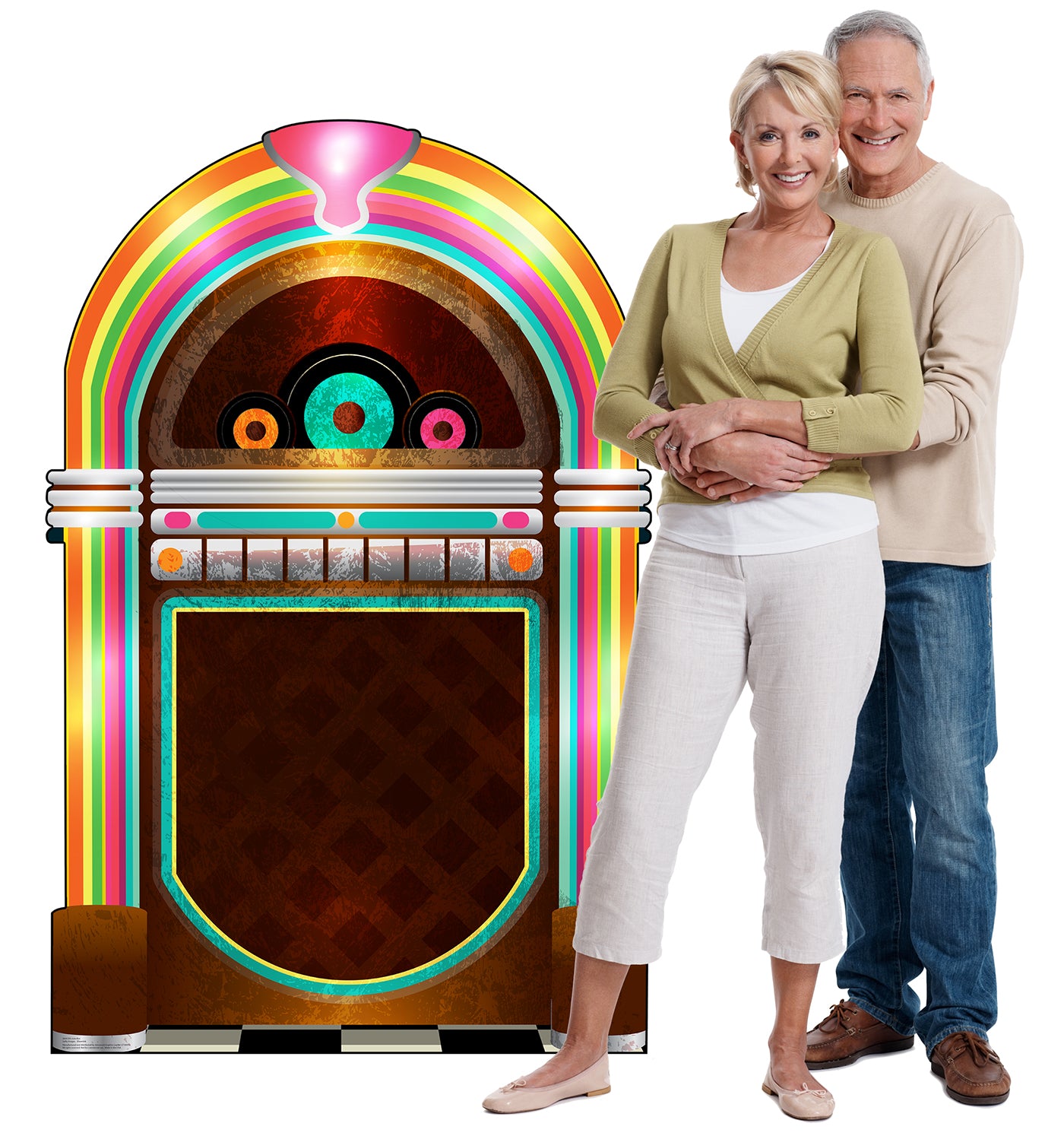 Life-Size 50s Jukebox Cardboard Cutout - All Cutouts