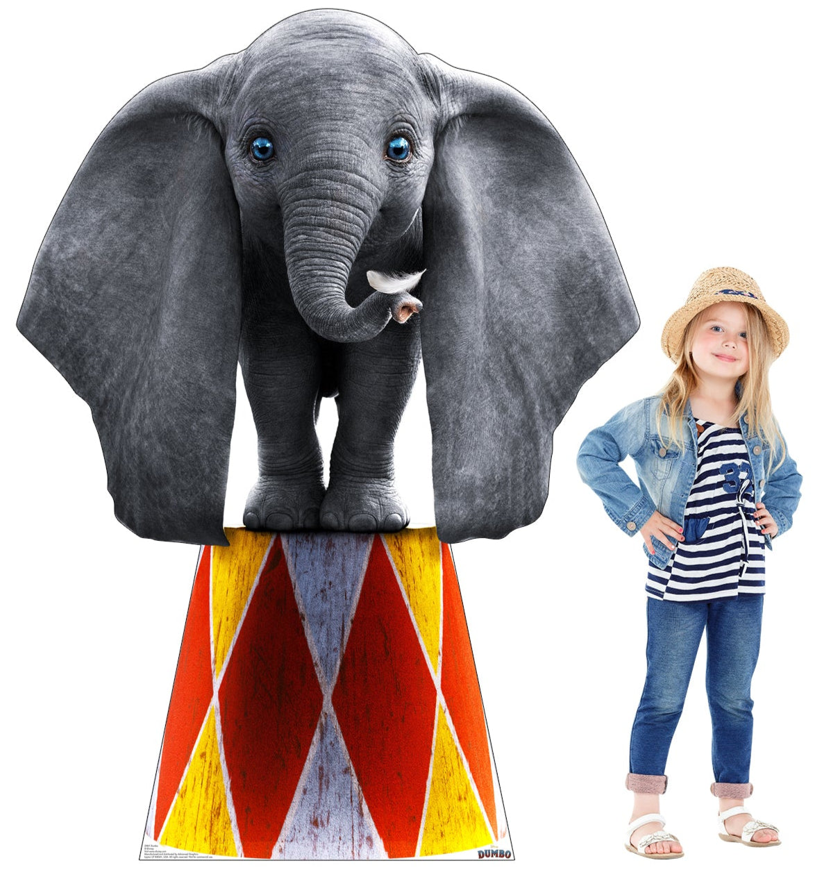 Life-Size Dumbo (Live Action) Cardboard Cutout - All Cutouts