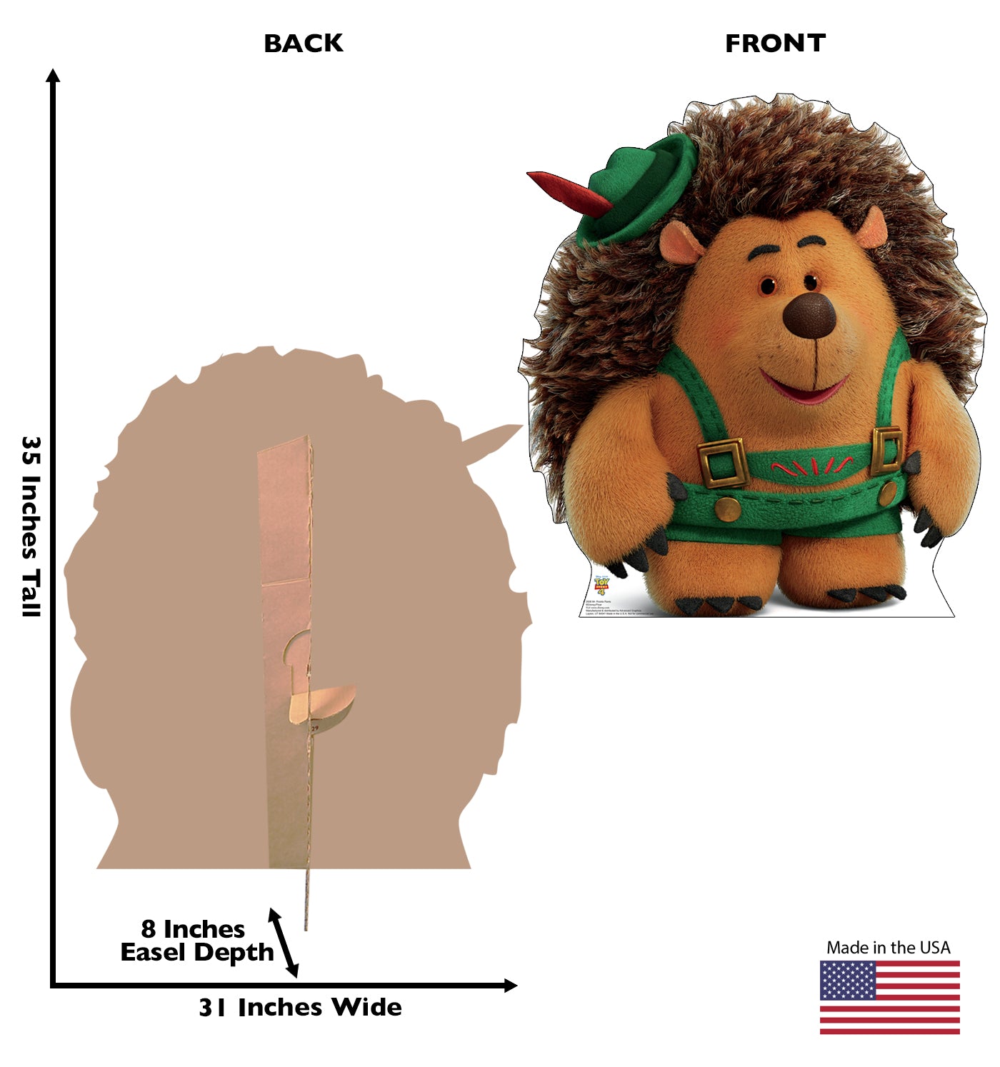 Life-Size Mr. Prickle Pants (Toy Story 4) Cardboard Cutout - All Cutouts