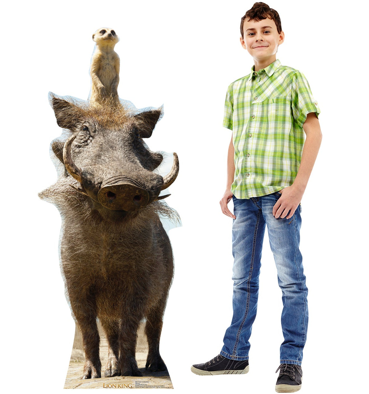 Life-Size Timon & Pumbaa Cardboard Cutout - All Cutouts