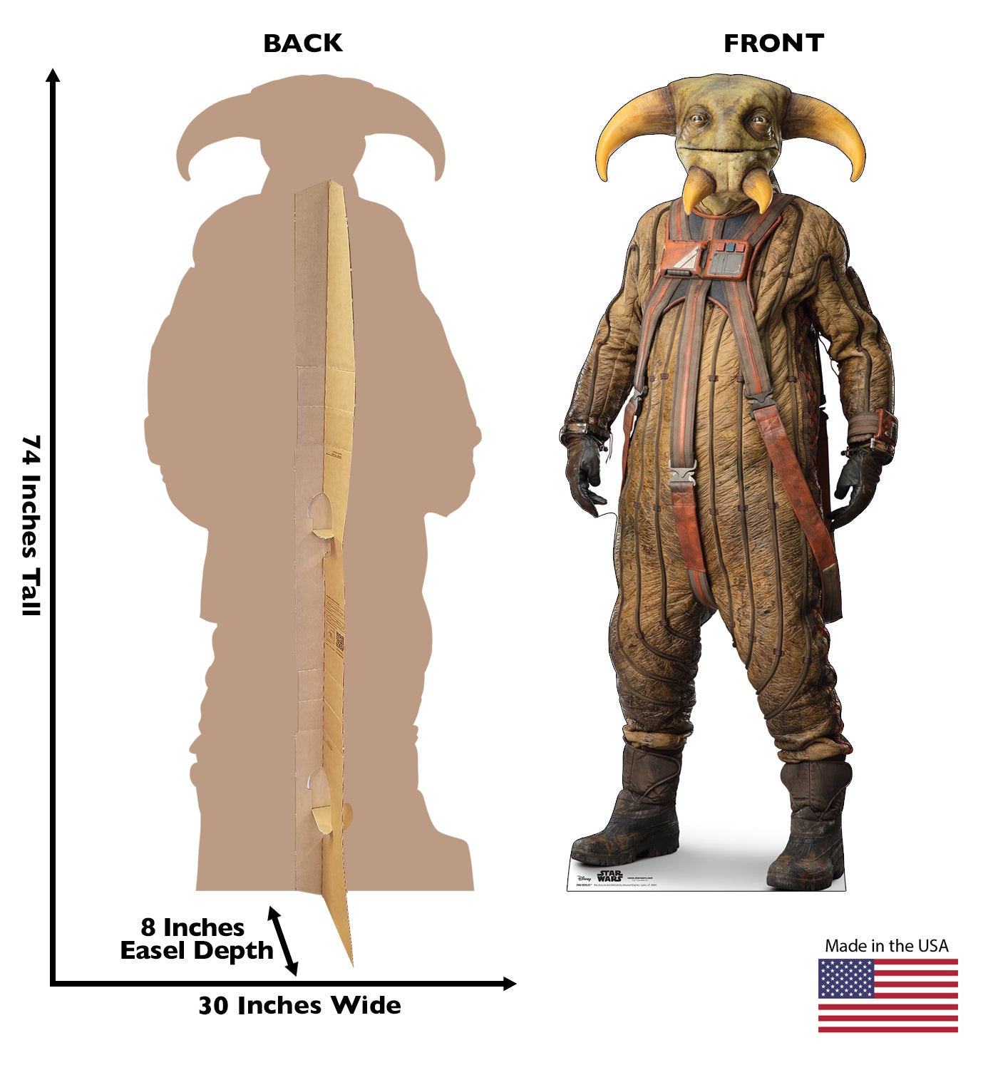 Life-Size Boolio (Star Wars IX) Cardboard Cutout - All Cutouts