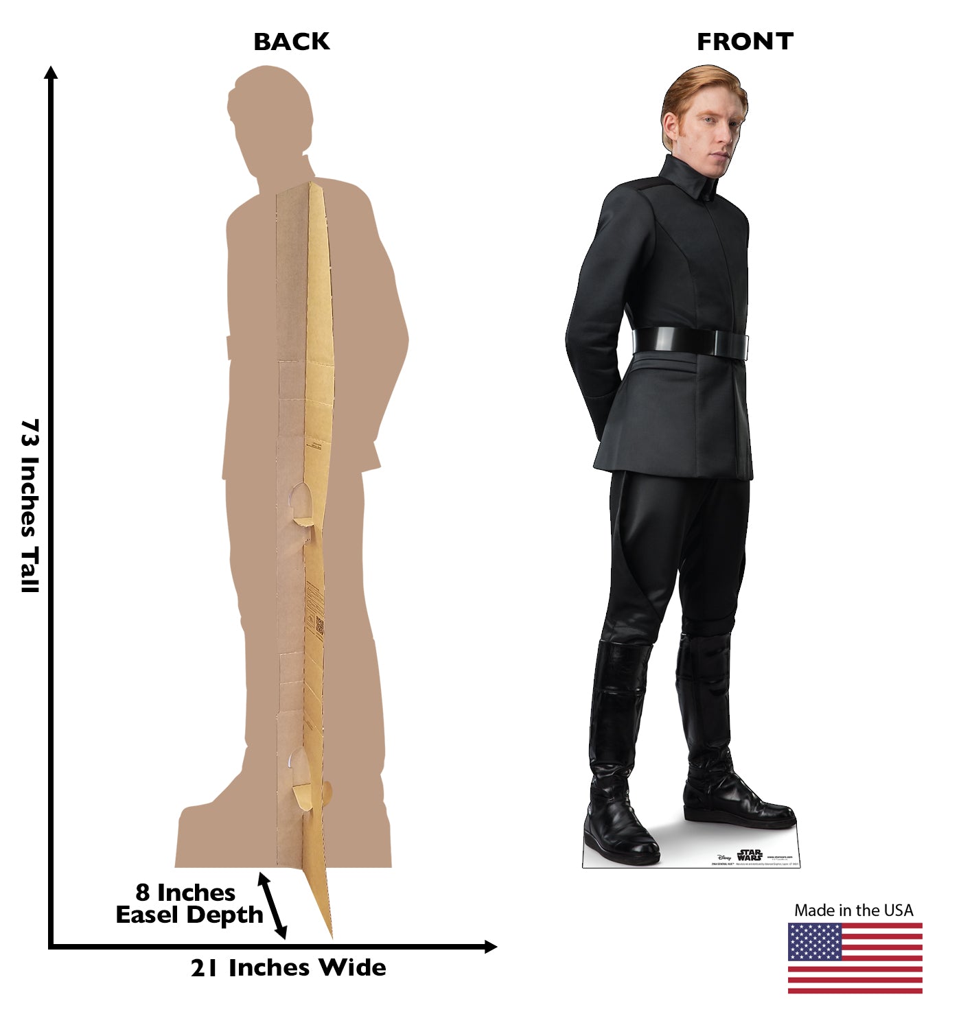 Life-Size General Hux (Star Wars IX) Cardboard Cutout - All Cutouts