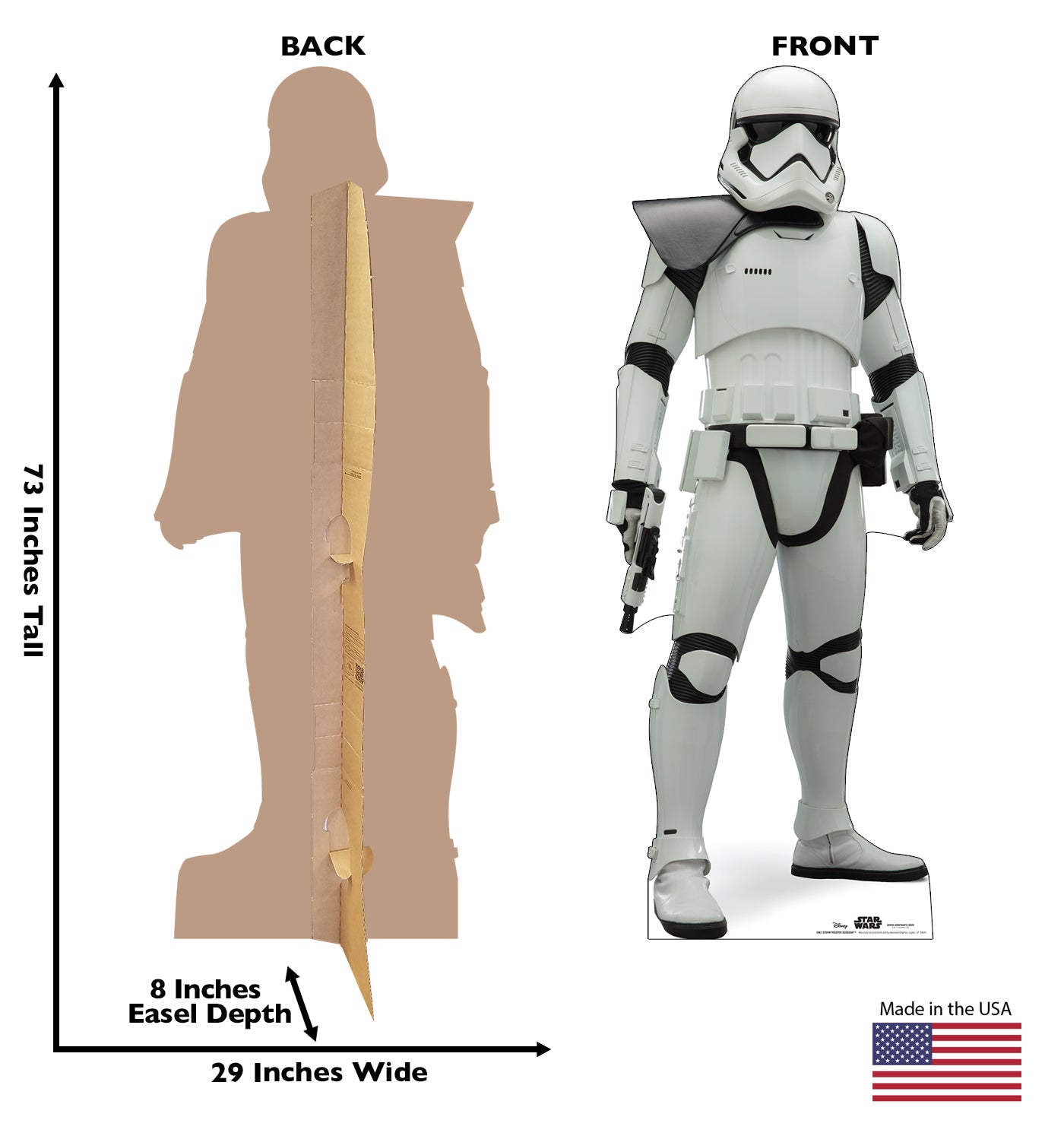 Life-Size Stormtrooper Sergeant (Star Wars IX) Cardboard Cutout - All Cutouts