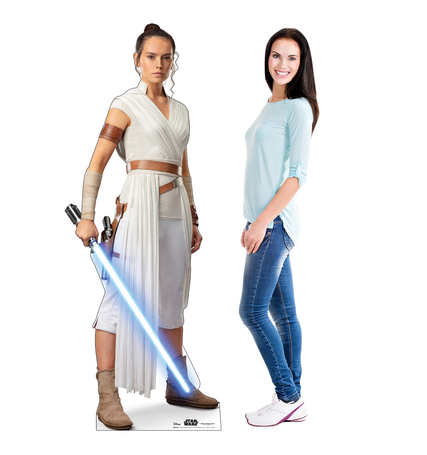 Life-Size Rey (Star Wars IX) Cardboard Cutout - All Cutouts