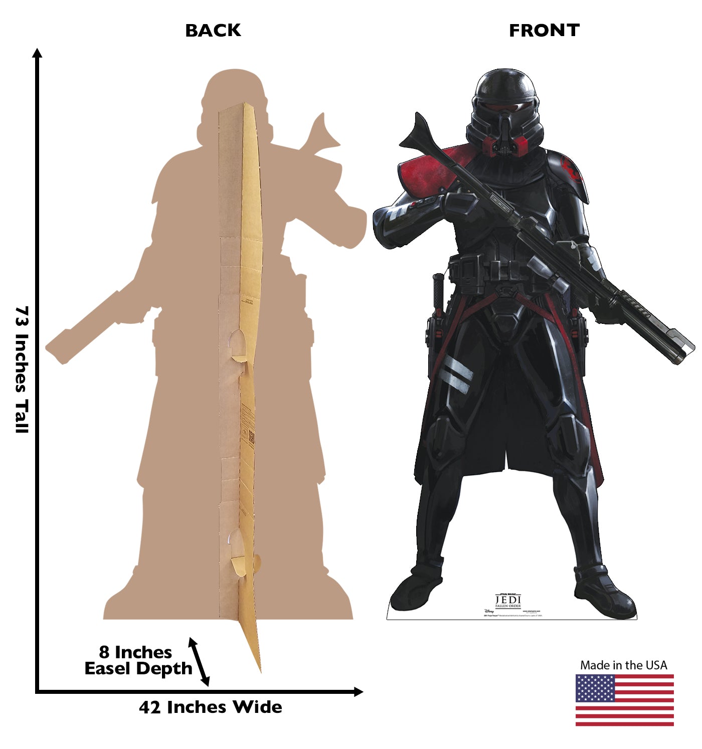 Life-Size Purge Trooper Cardboard Cutout - All Cutouts