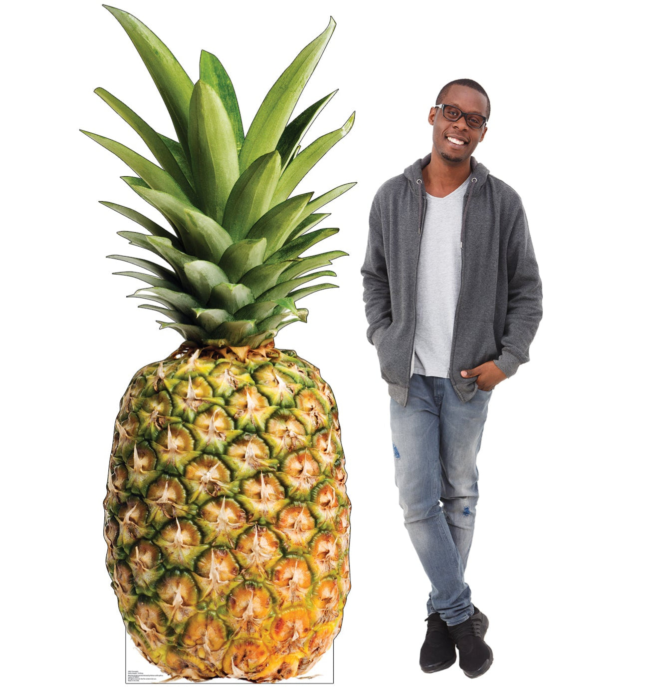 Life-Size Giant Pineapple Cardboard Cutout - All Cutouts