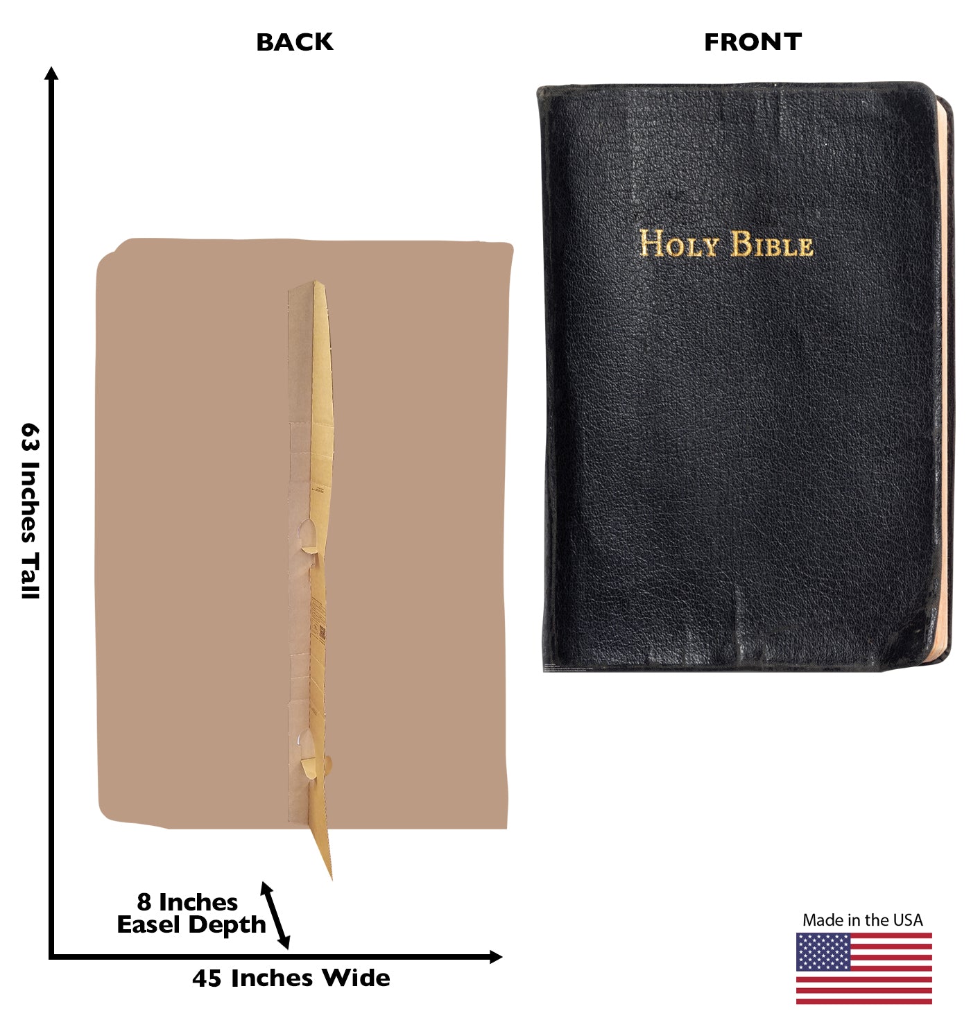 Life-Size Holy Bible Cardboard Cutout - All Cutouts
