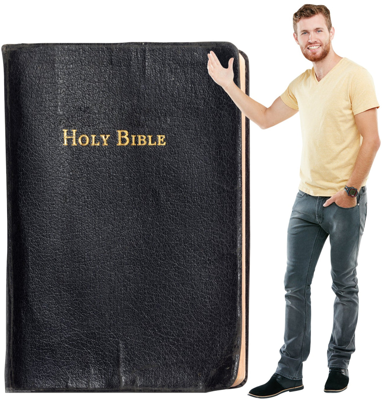 Life-Size Holy Bible Cardboard Cutout - All Cutouts