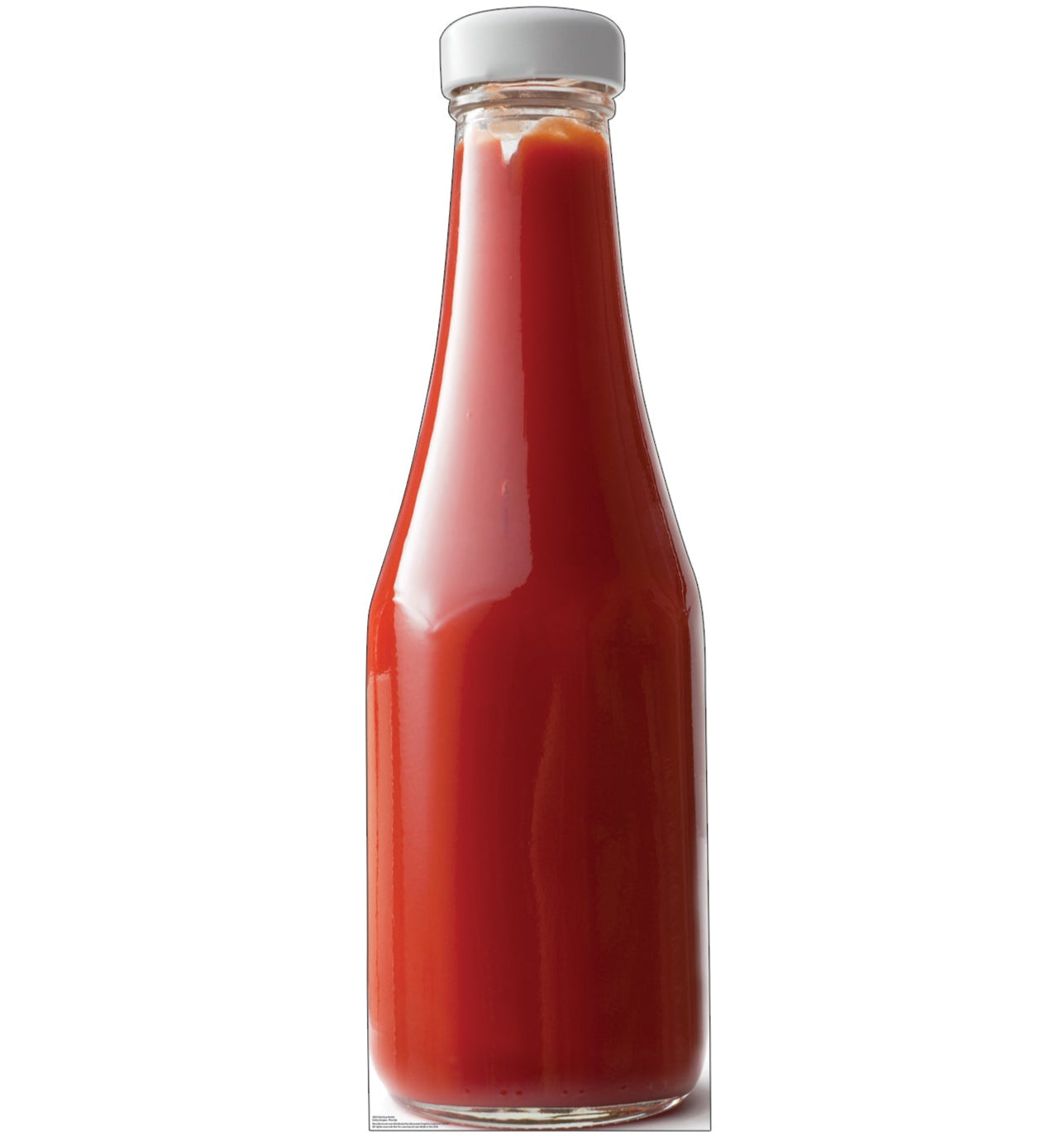 Life-Size Ketchup Bottle Cardboard Cutout - All Cutouts