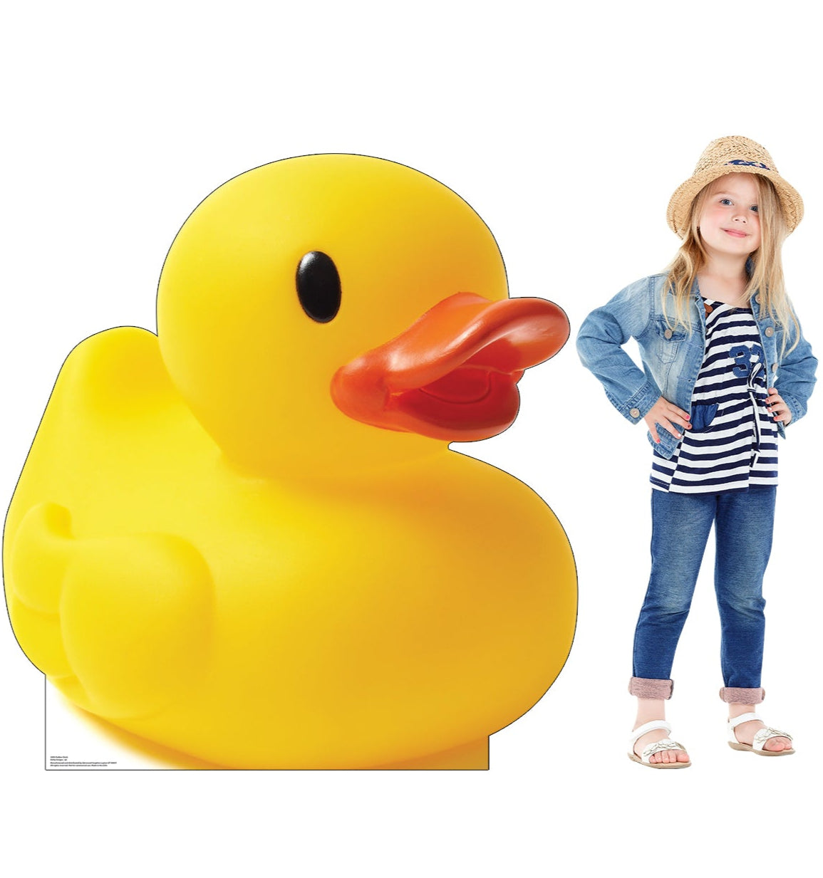 Life-Size Rubber Duck Cardboard Cutout - All Cutouts