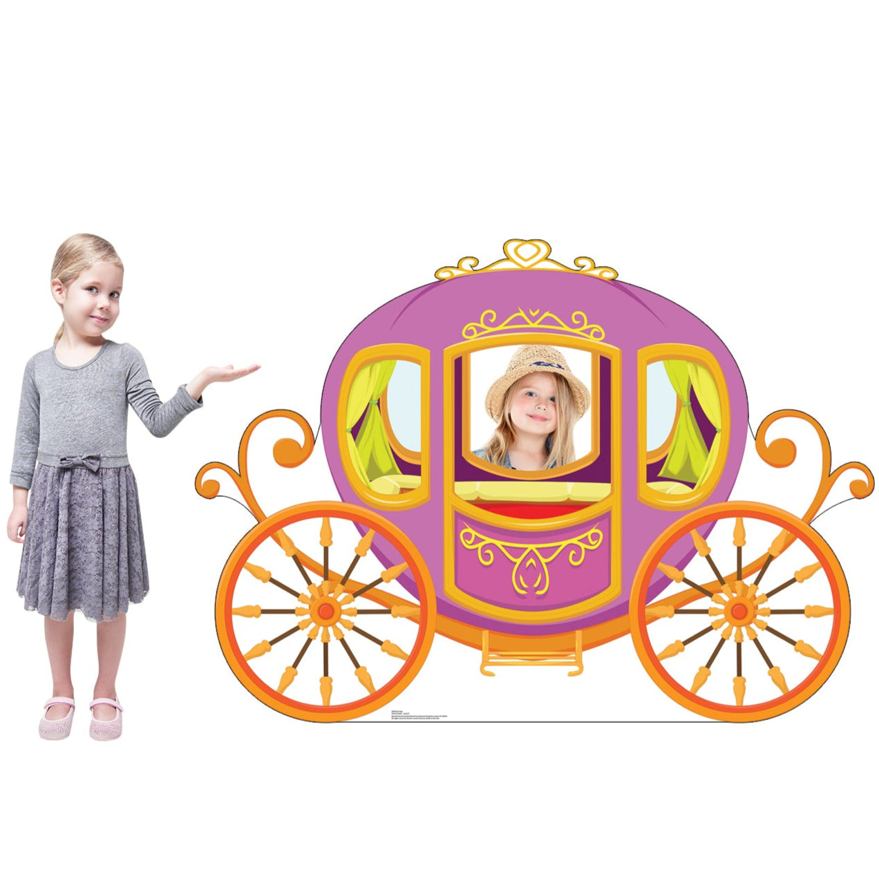 Life-Size Carriage Stand-In Cardboard Cutout - All Cutouts