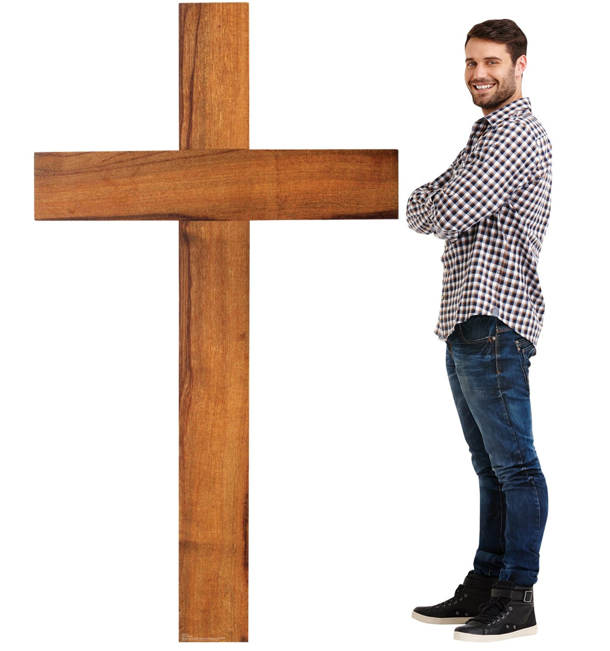 Life-Size Giant Cross Cardboard Cutout - All Cutouts