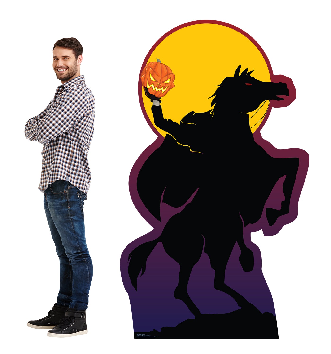 Life-Size Headless Horseman Cardboard Cutout - All Cutouts