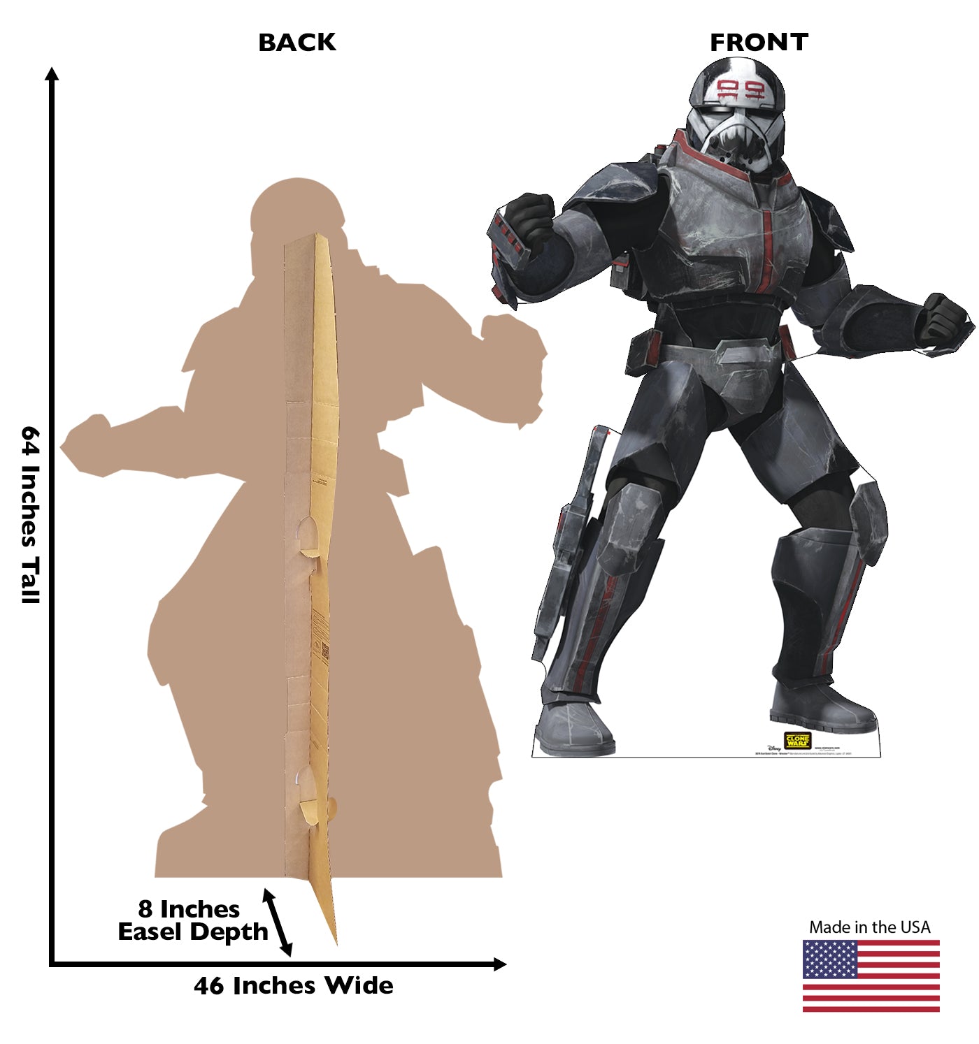 Life-Size Wrecker (The Bad Batch) Cardboard Cutout - All Cutouts