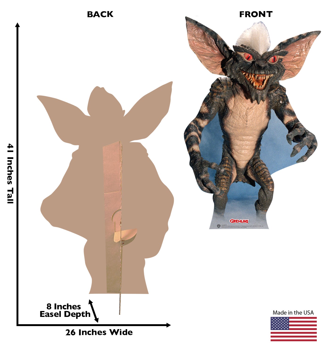Life-Size Gremlin Cardboard Cutout - All Cutouts