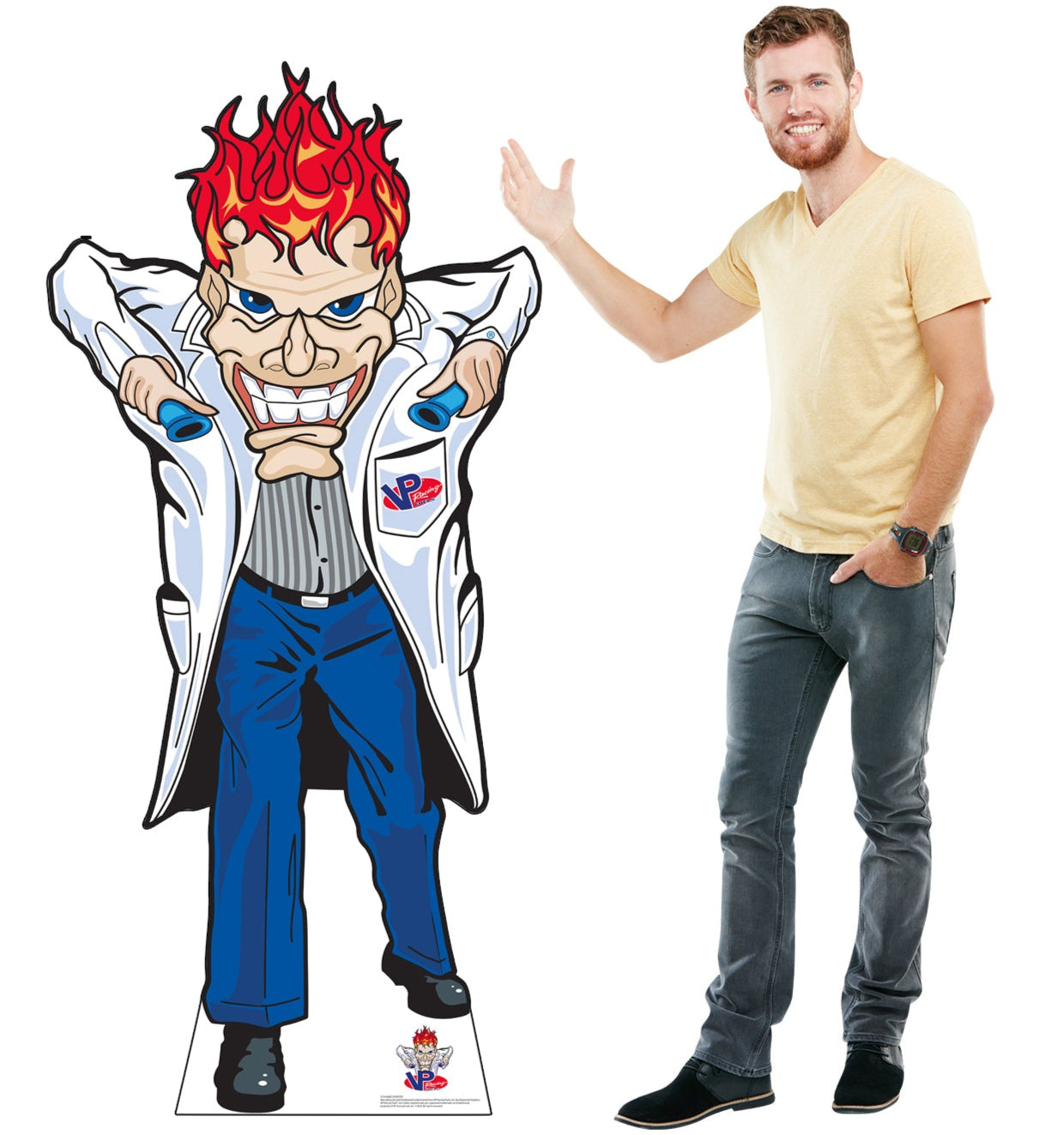 Life-Size Mad Scientist Cardboard Cutout - All Cutouts