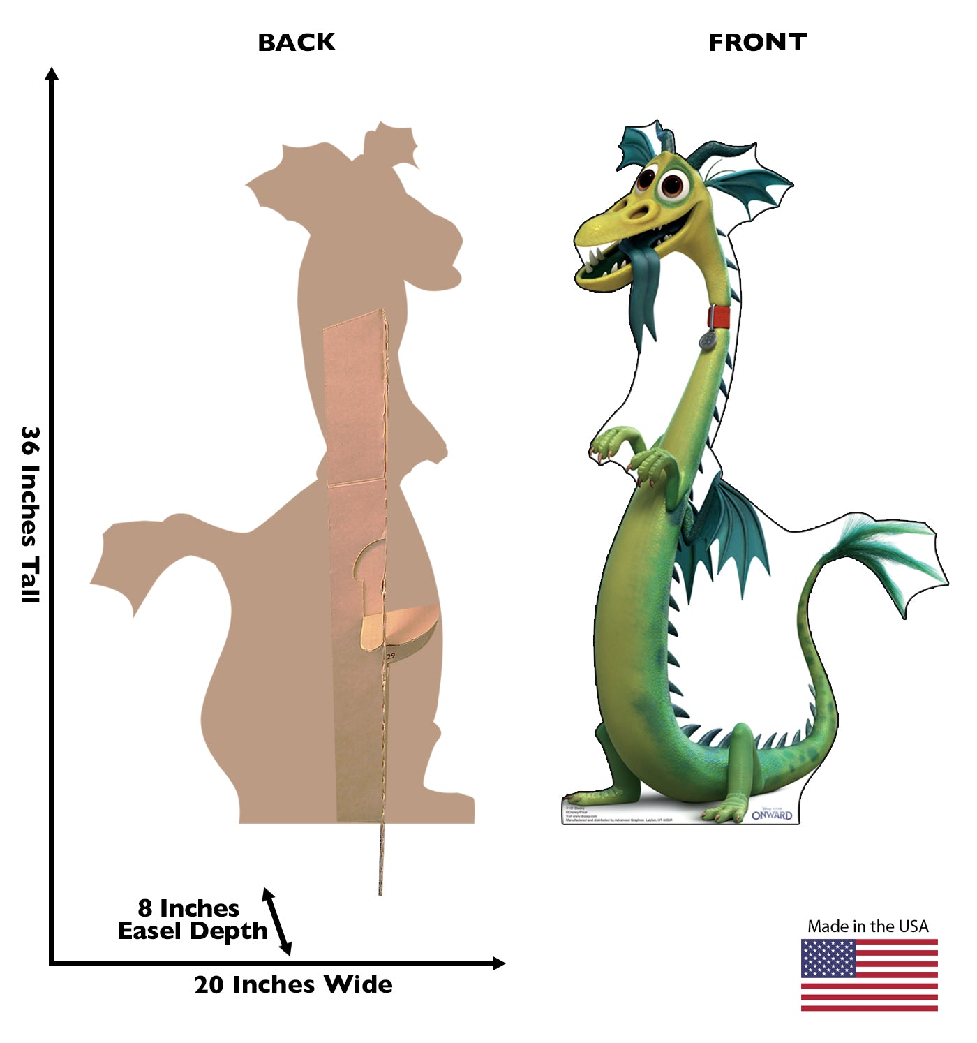 Life-Size Blazey (Pixar) Cardboard Standee - All Cutouts
