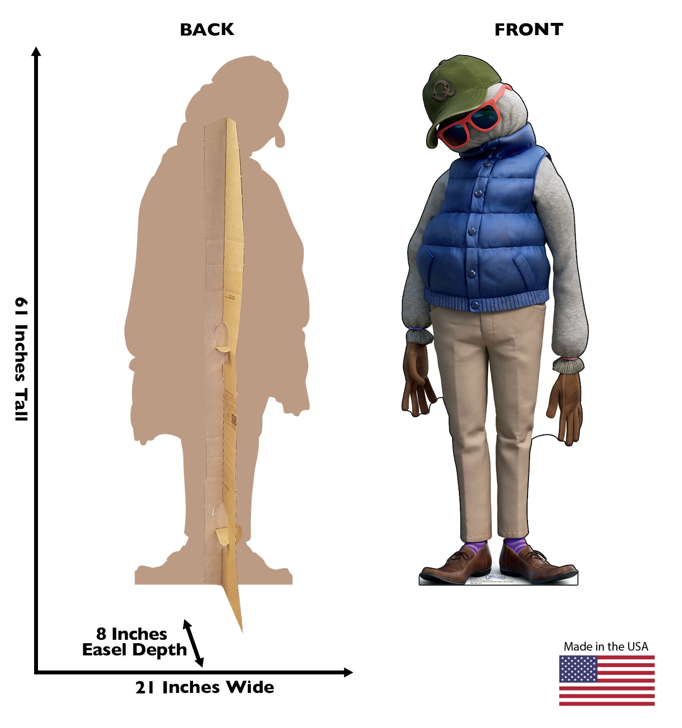 Life-Size Dad (Onward) Cardboard Cutout - All Cutouts