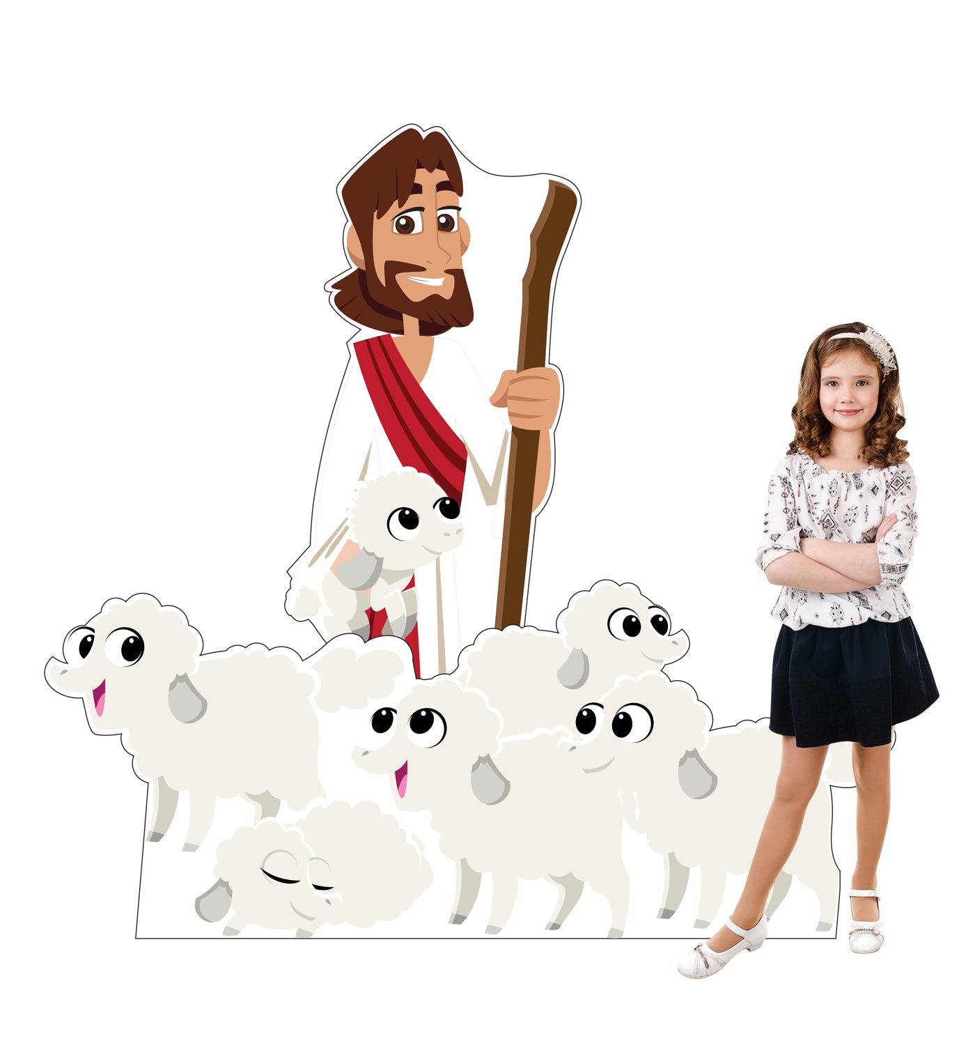 Good Shepherd Life-Size Standees Set - All Cutouts