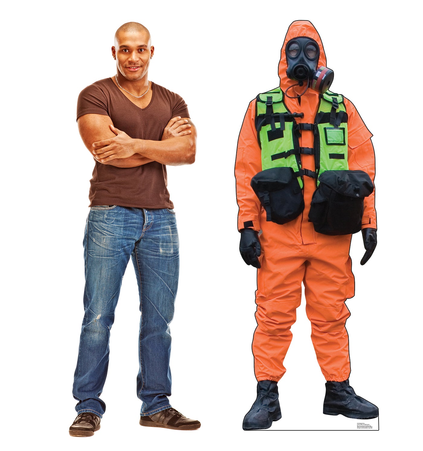Life-Size Hazmat Suit Cardboard Cutout - All Cutouts
