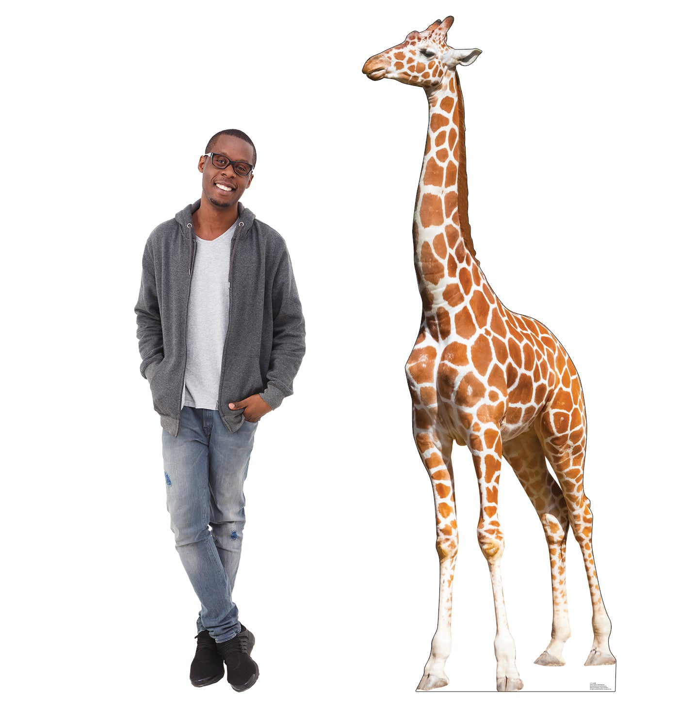 Life-Size Giraffe Cardboard Cutout - All Cutouts