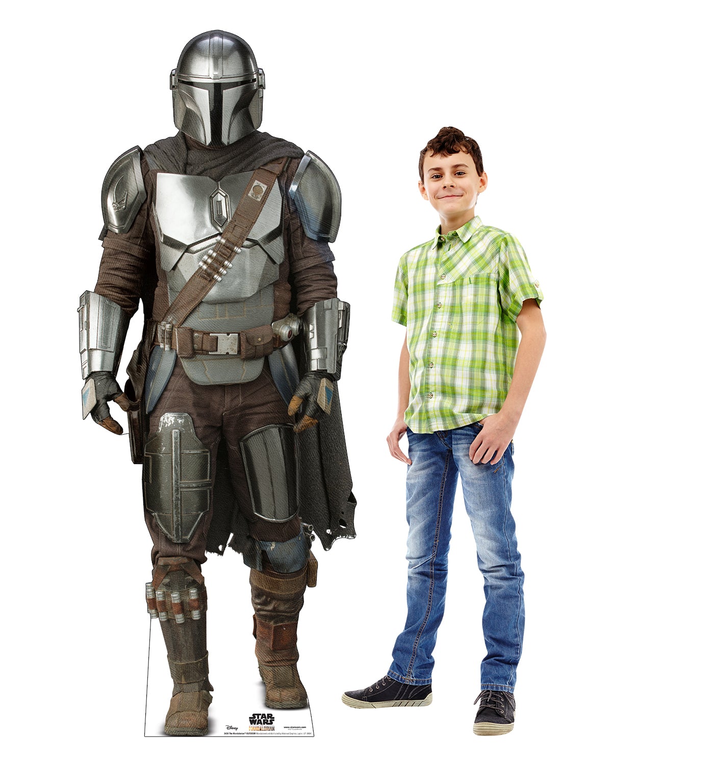 The Mandalorian Life-Size Outdoor Coroplast Standup - All Cutouts