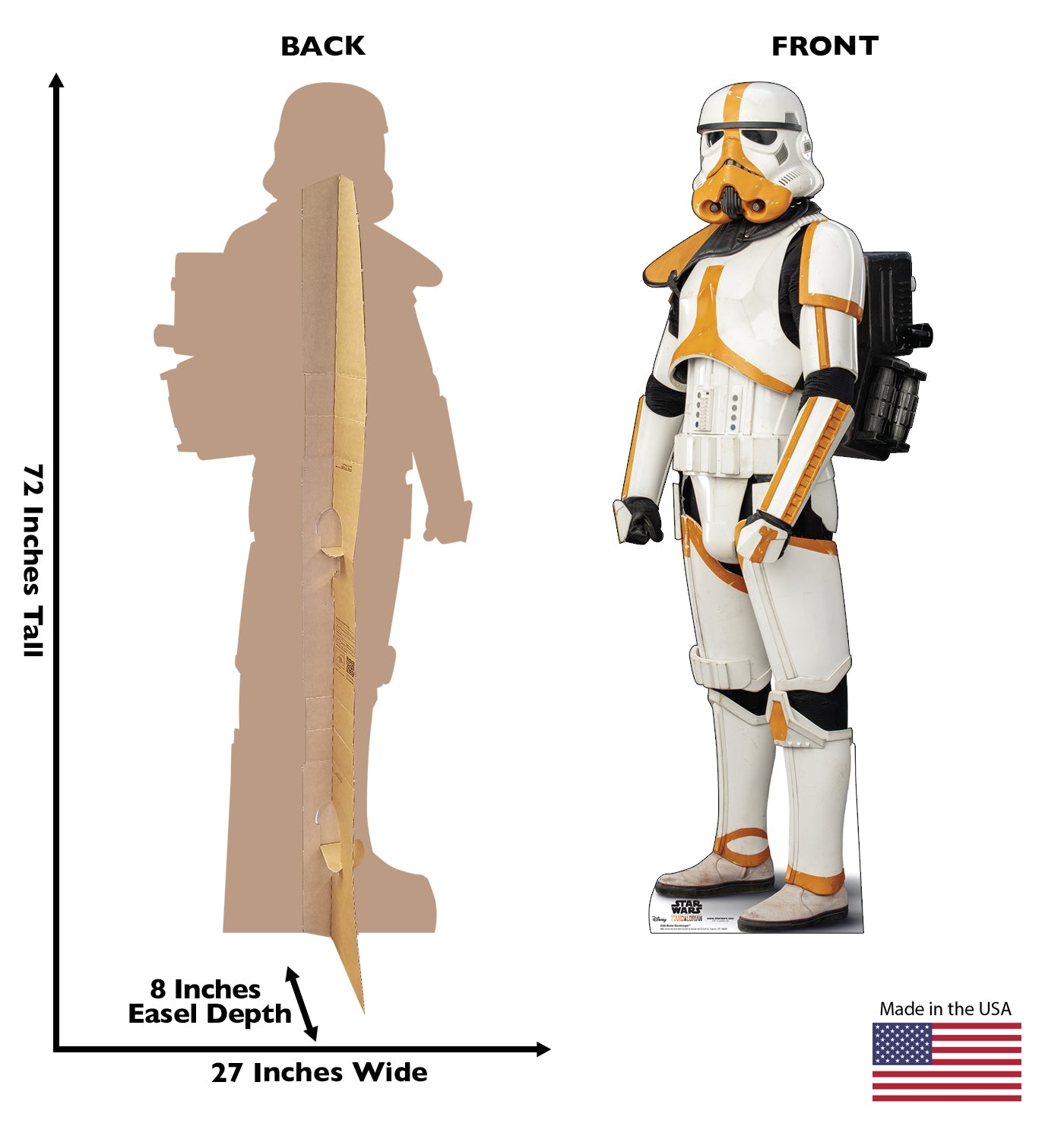 Life-Size Mortar Stormtrooper Cardboard Cutout - All Cutouts