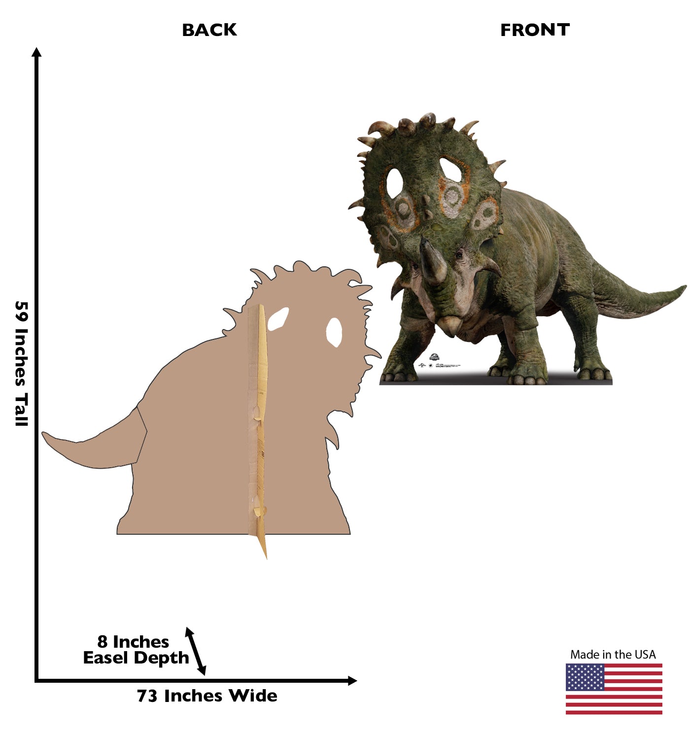 Sinoceratops (Jurassic World) Cardboard Cutout - All Cutouts