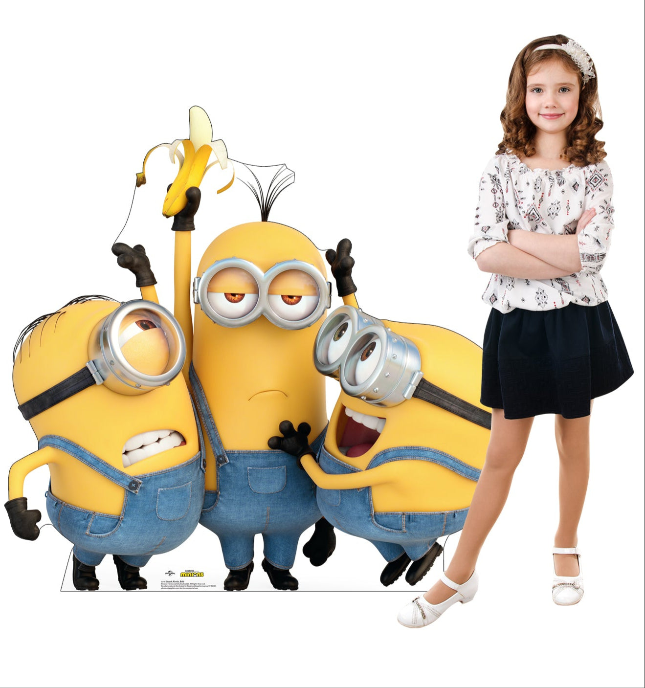 Life-Size Cardboard Cutout - Stuart, Kevin & Bob (The Minions) - All Cutouts
