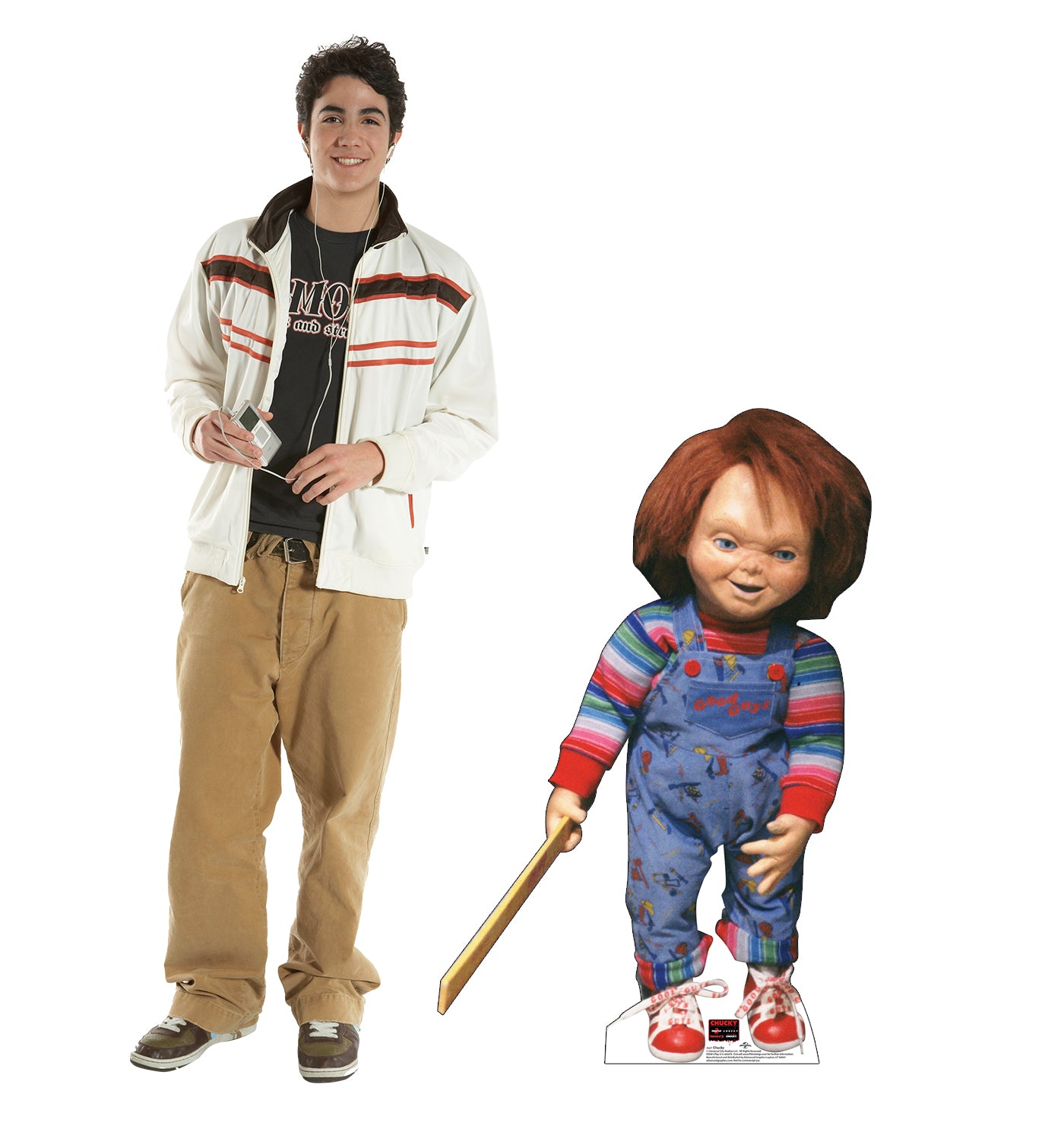 Life-size cardboard standee of Chucky Cardboard Cutout - All Cutouts
