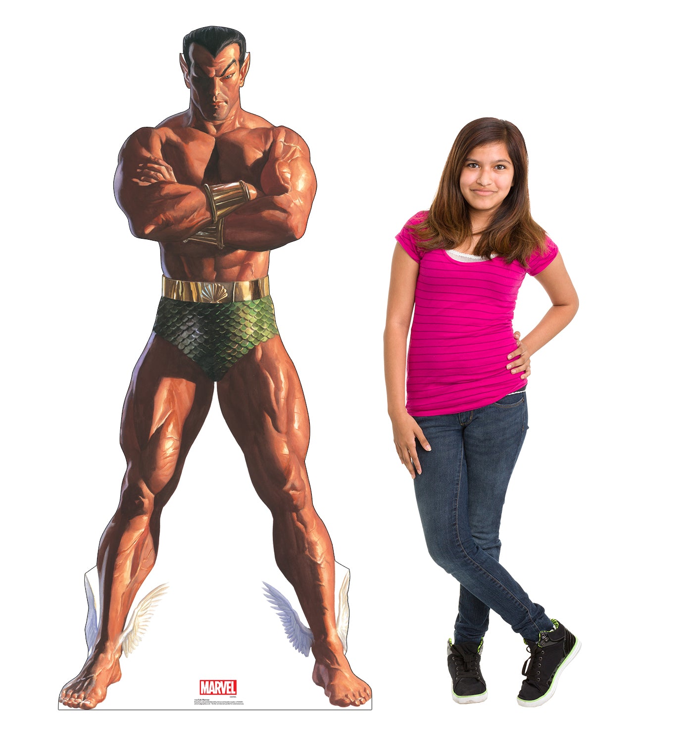 Life-Size Cardboard Cutout of Sub-Mariner (Marvel Timeless Collection)