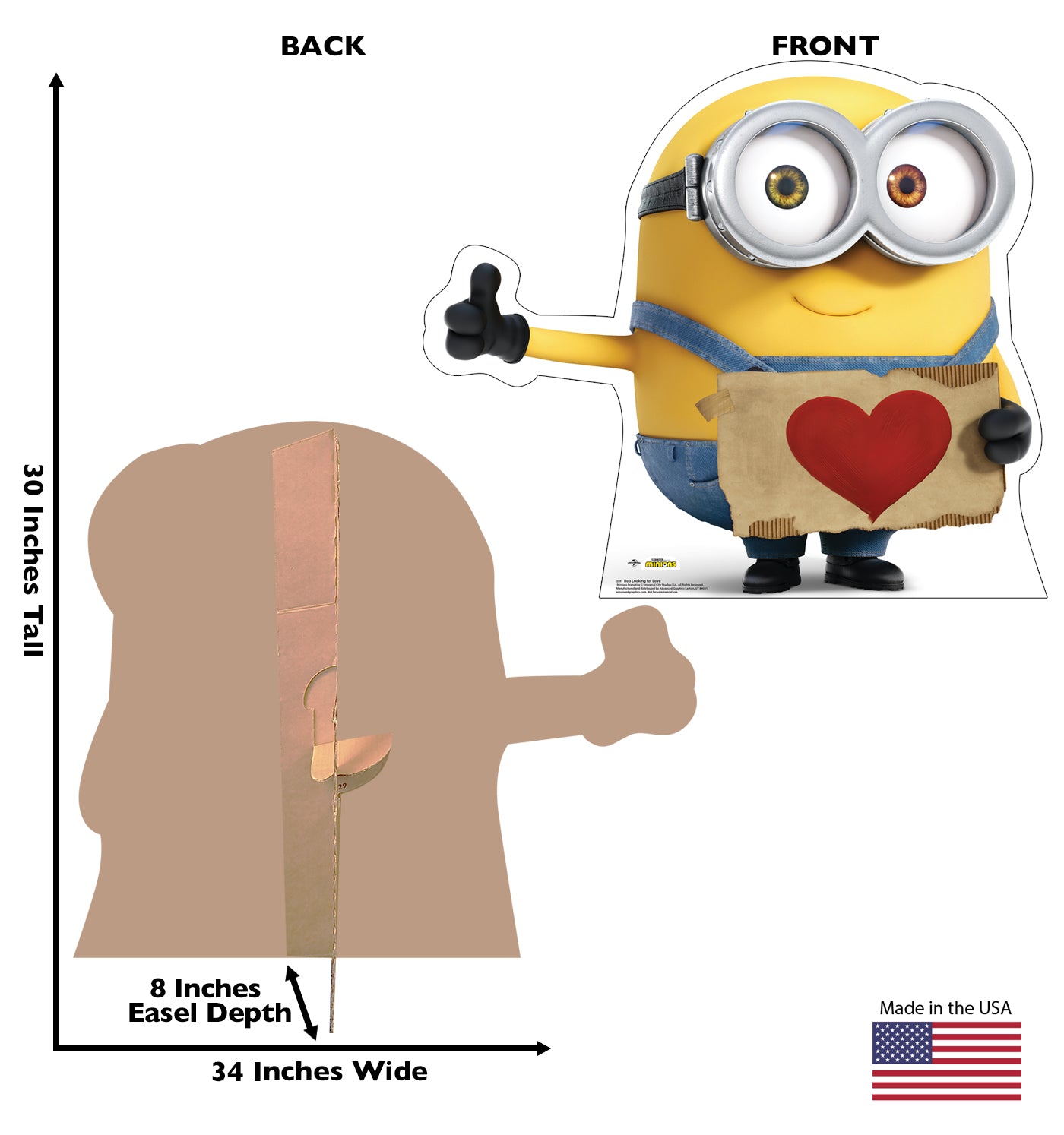 Life-Size Bob Looking for Love Cardboard Cutout - All Cutouts