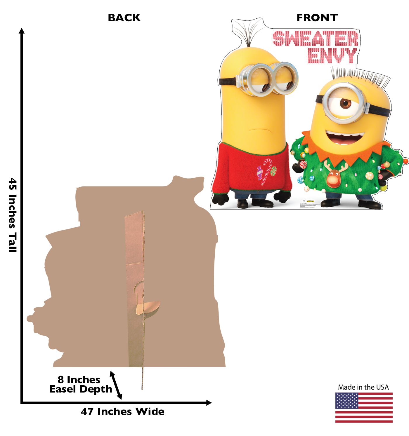 Life-Size Cardboard Cutout of Sweater Envy - All Cutouts