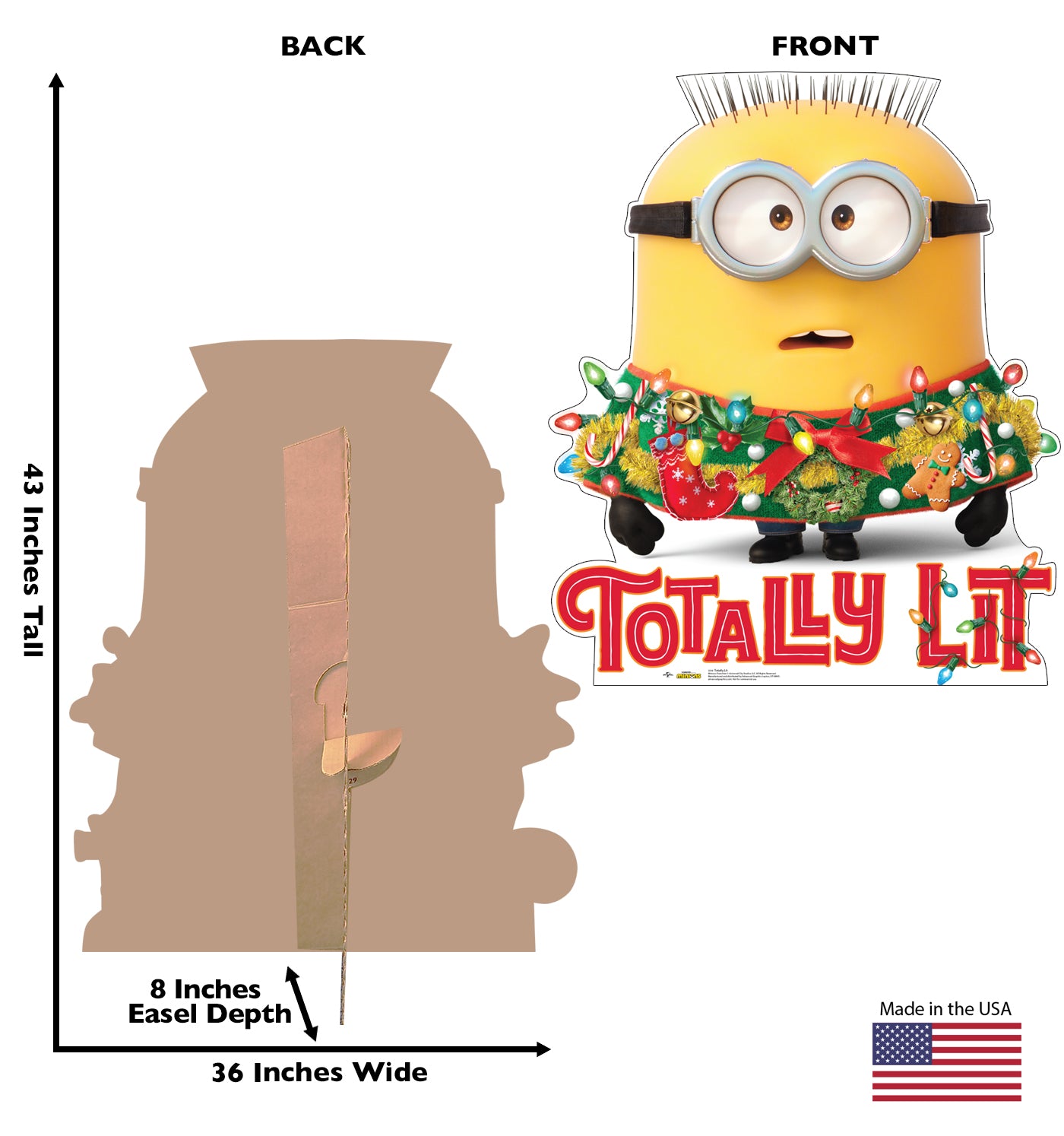 Totally Lit Life-Size Cardboard Cutout - All Cutouts