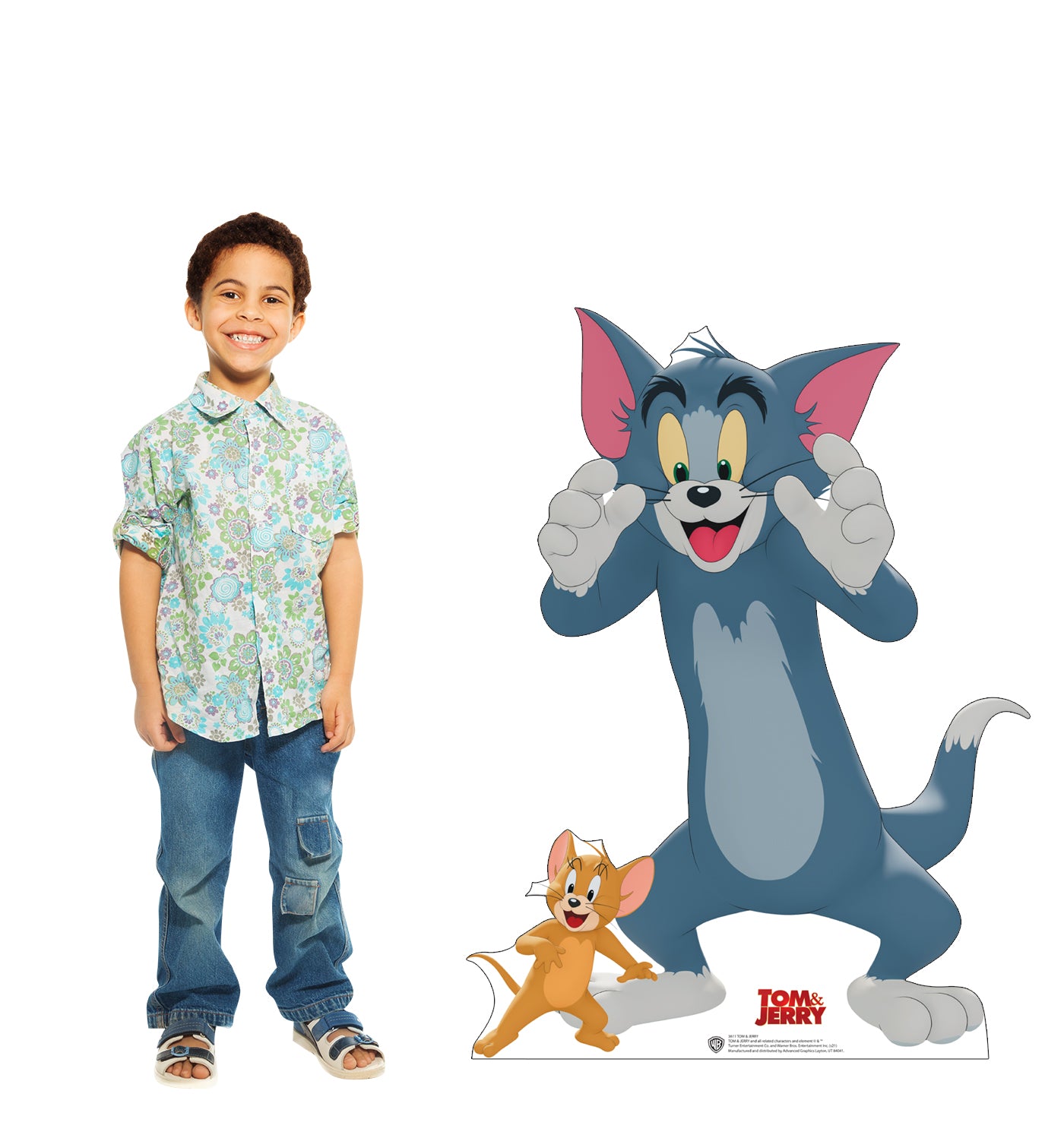 Life-Size Tom & Jerry Cardboard Cutout - All Cutouts