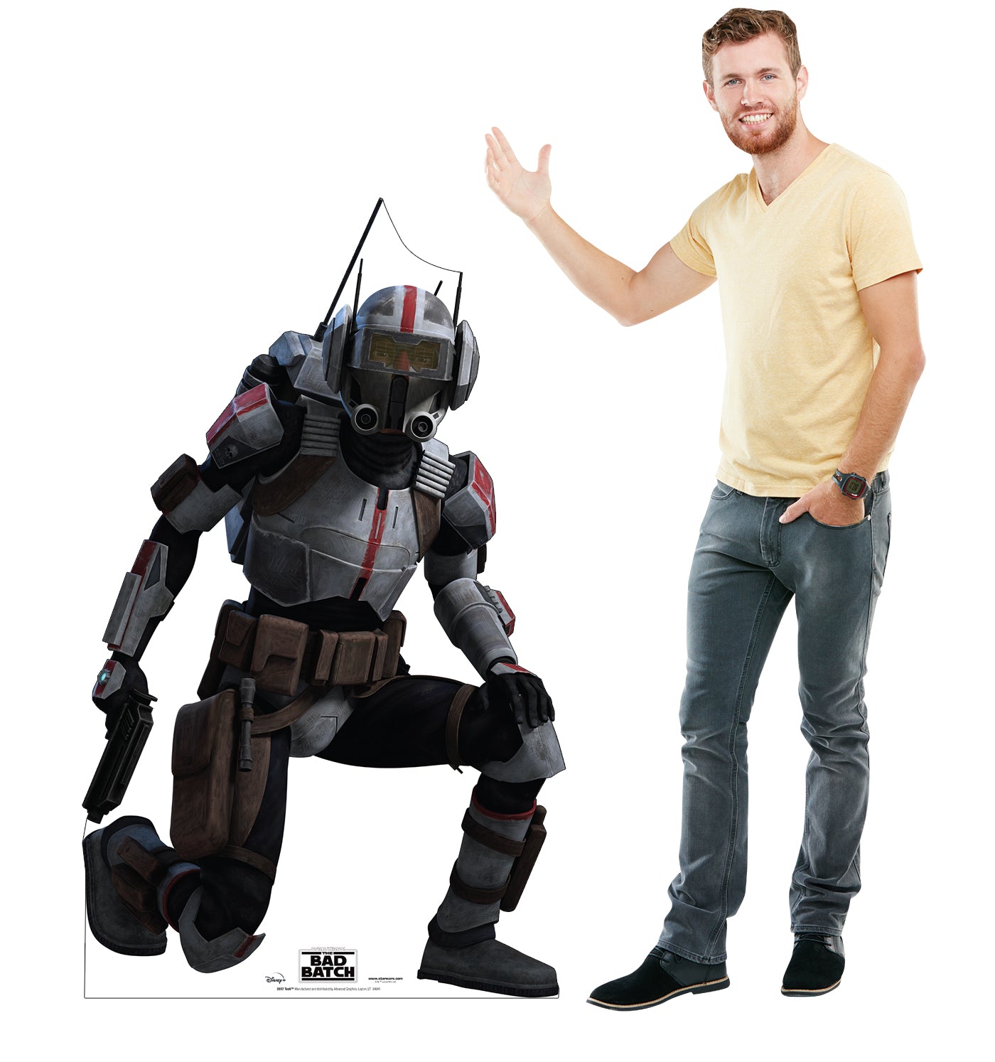 Life-Size Tech Cardboard Cutout – The Bad Batch - All Cutouts