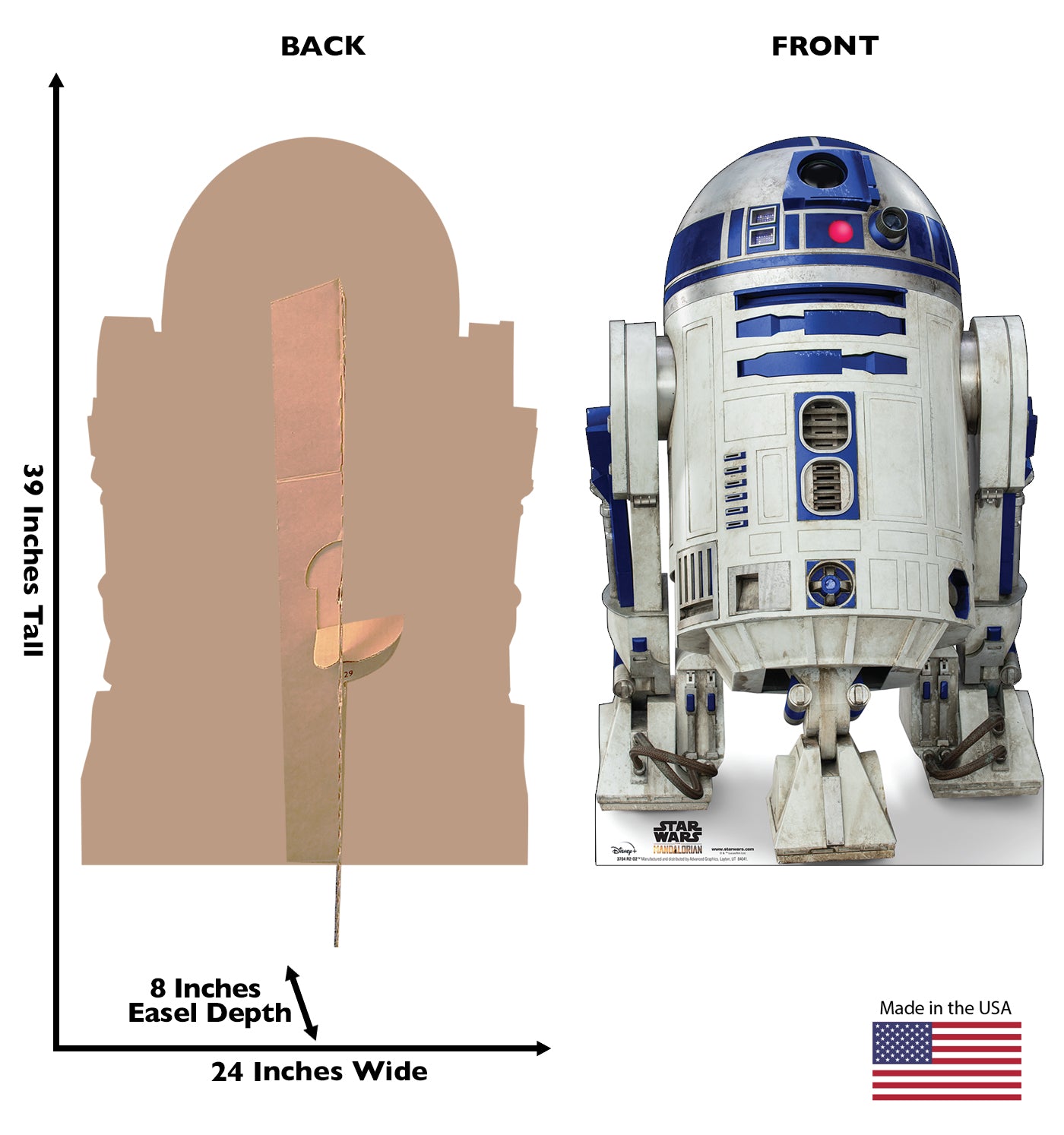 R2-D2 | StarWars Mandalorian - All Cutouts