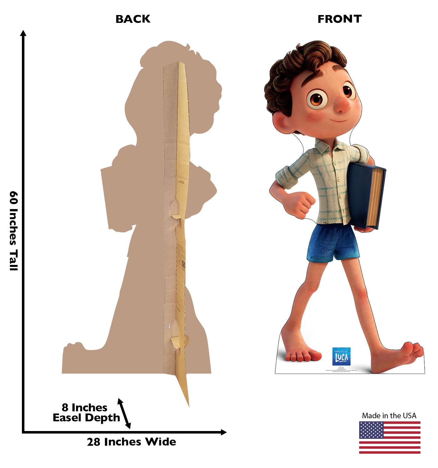 Life-Size Luca Cardboard Cutout - All Cutouts