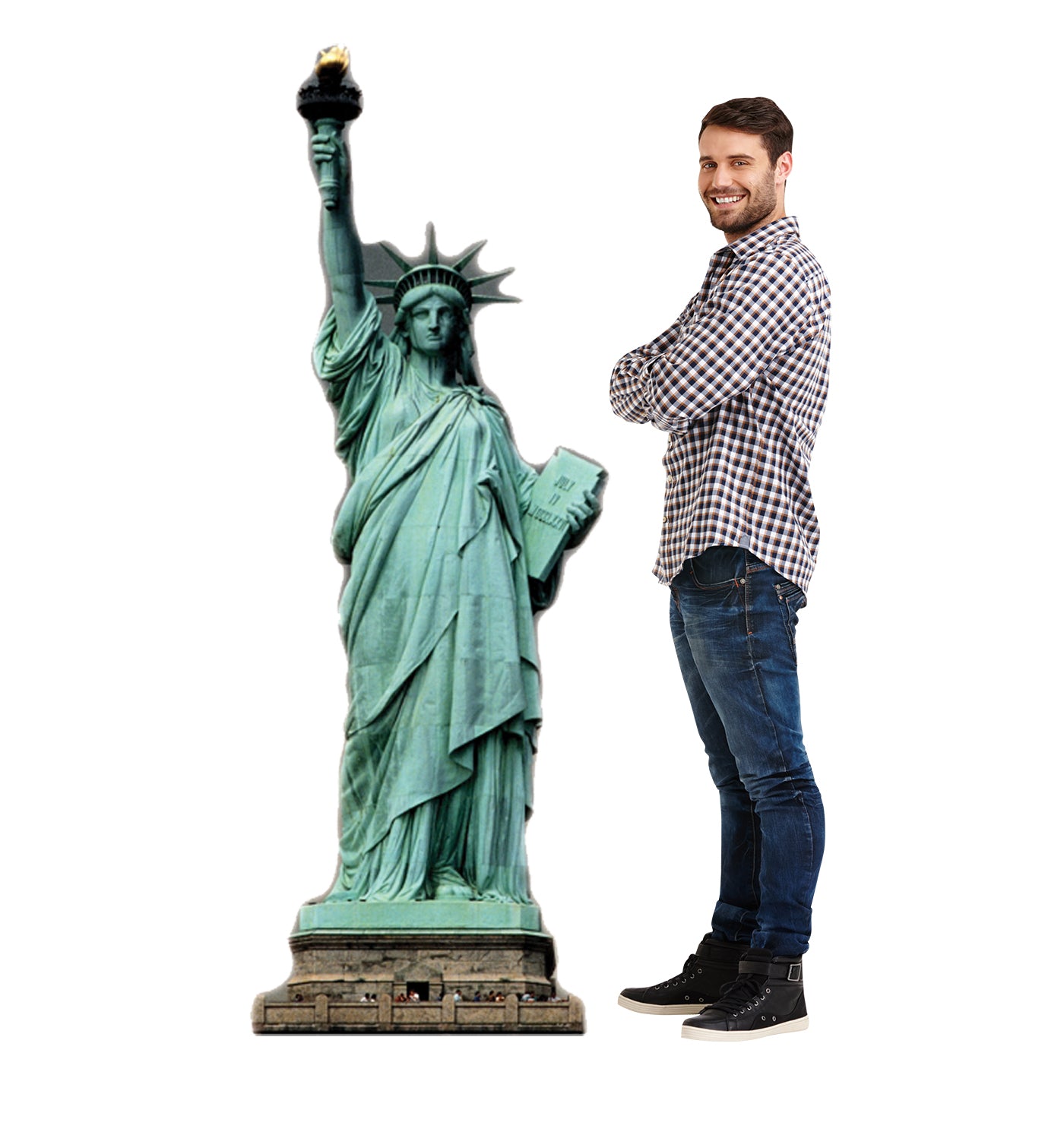 Statue of Liberty Cardboard Cutout Cardboard Standee - All Cutouts