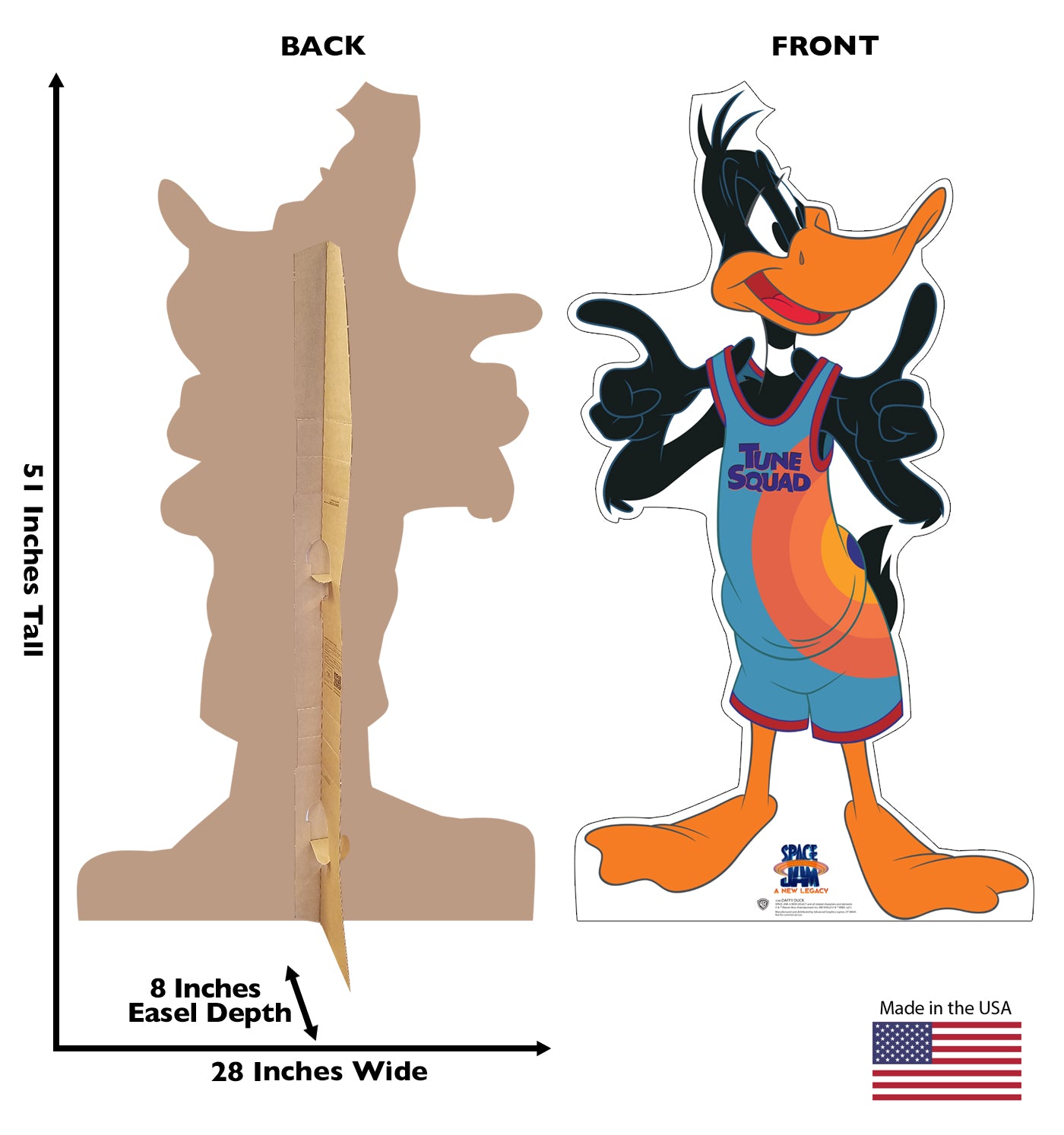 Life-Size Daffy Duck Cardboard Cutout - All Cutouts